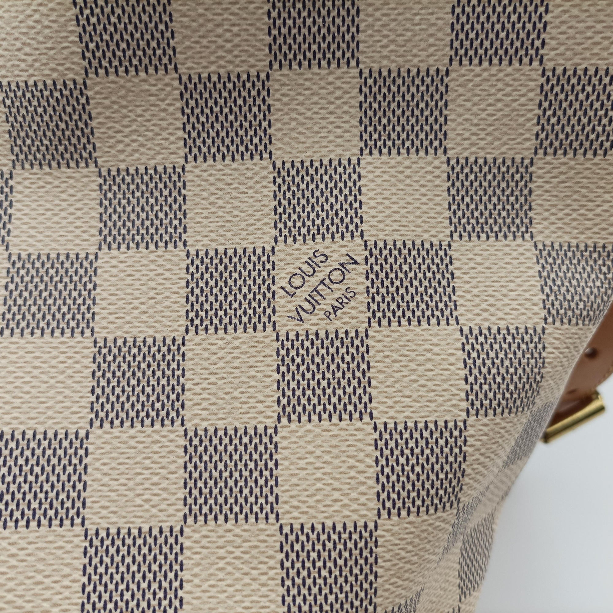 Pre-owned Louis Vuitton NoeBB AZUR Damier Canvas N41220 shoulderbag | stylenewstar