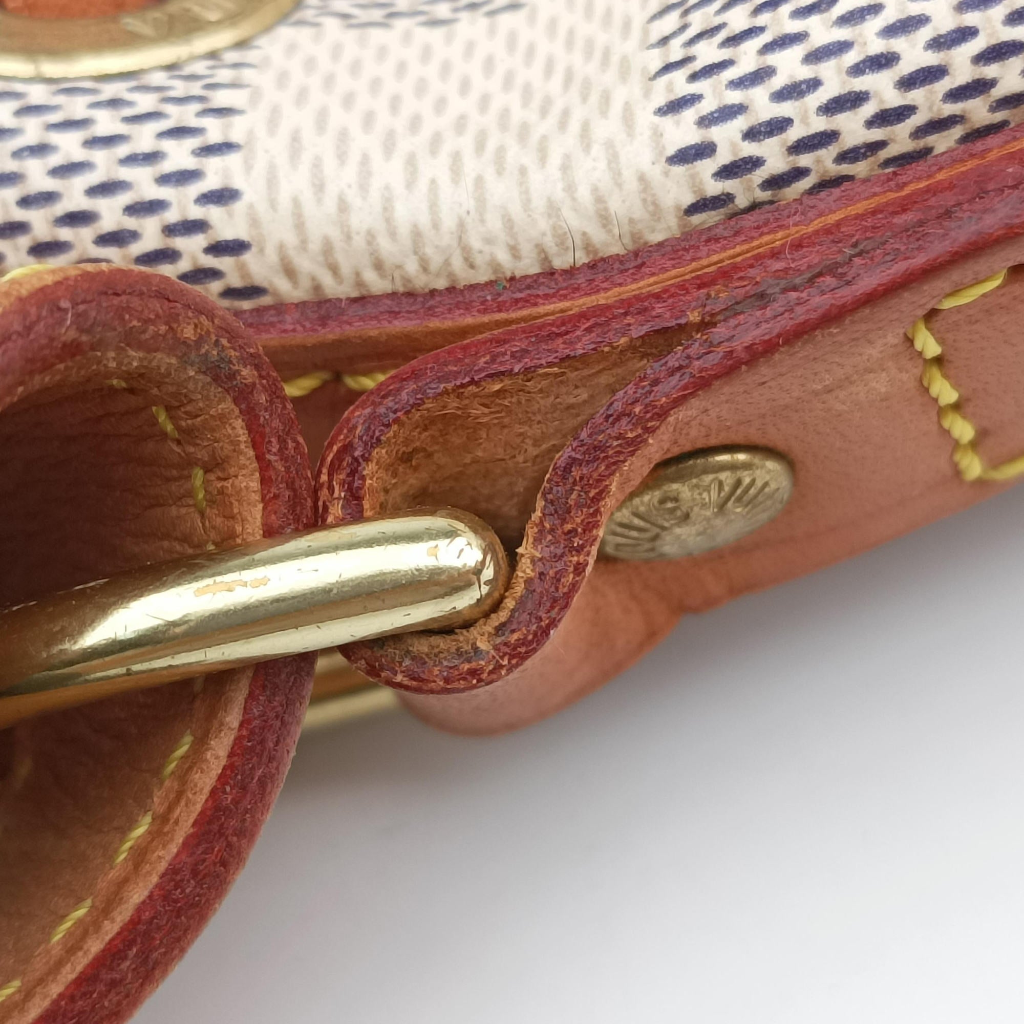 Pre-owned Louis Vuitton NoeBB AZUR Damier Canvas N41220 shoulderbag | stylenewstar