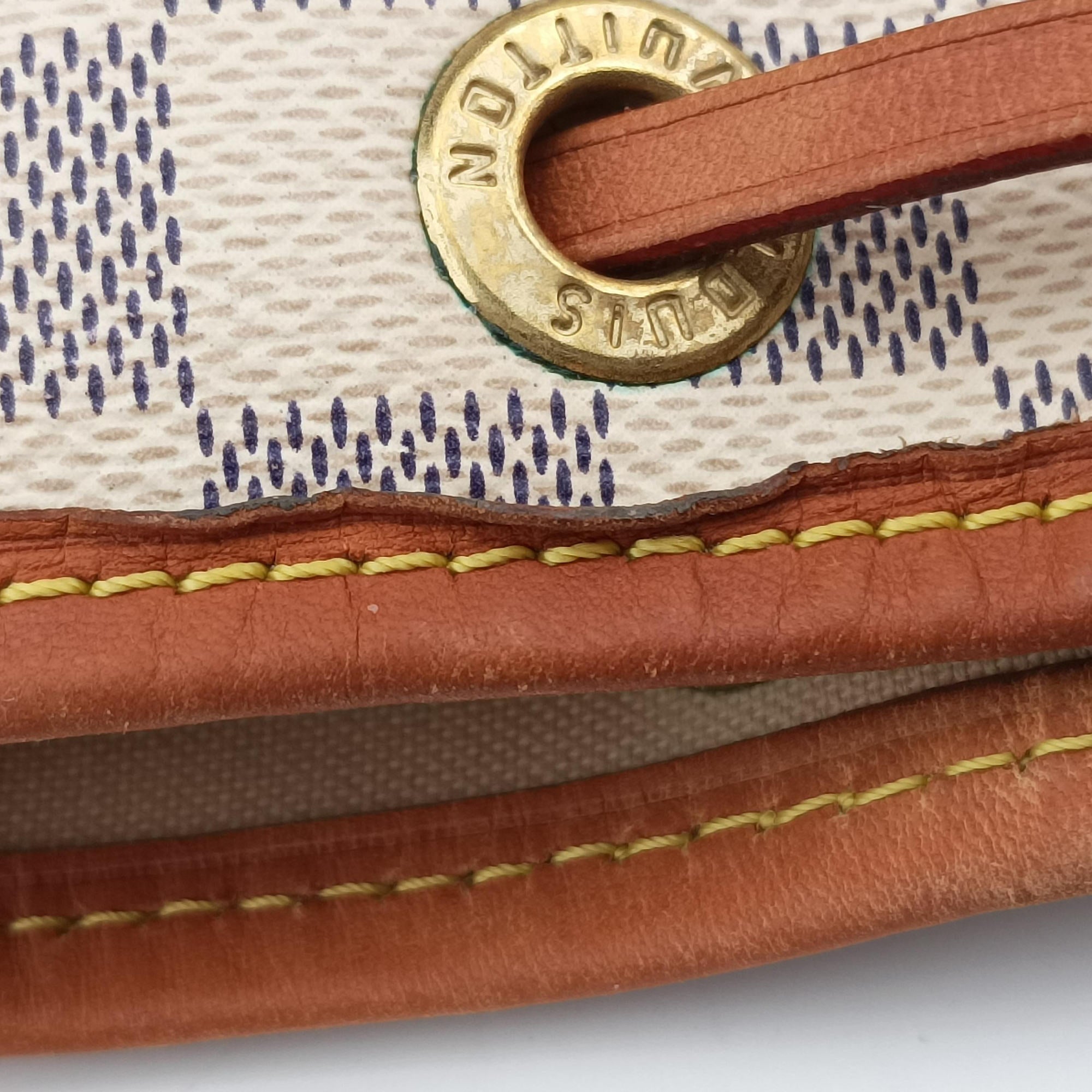 Pre-owned Louis Vuitton NoeBB AZUR Damier Canvas N41220 shoulderbag | stylenewstar