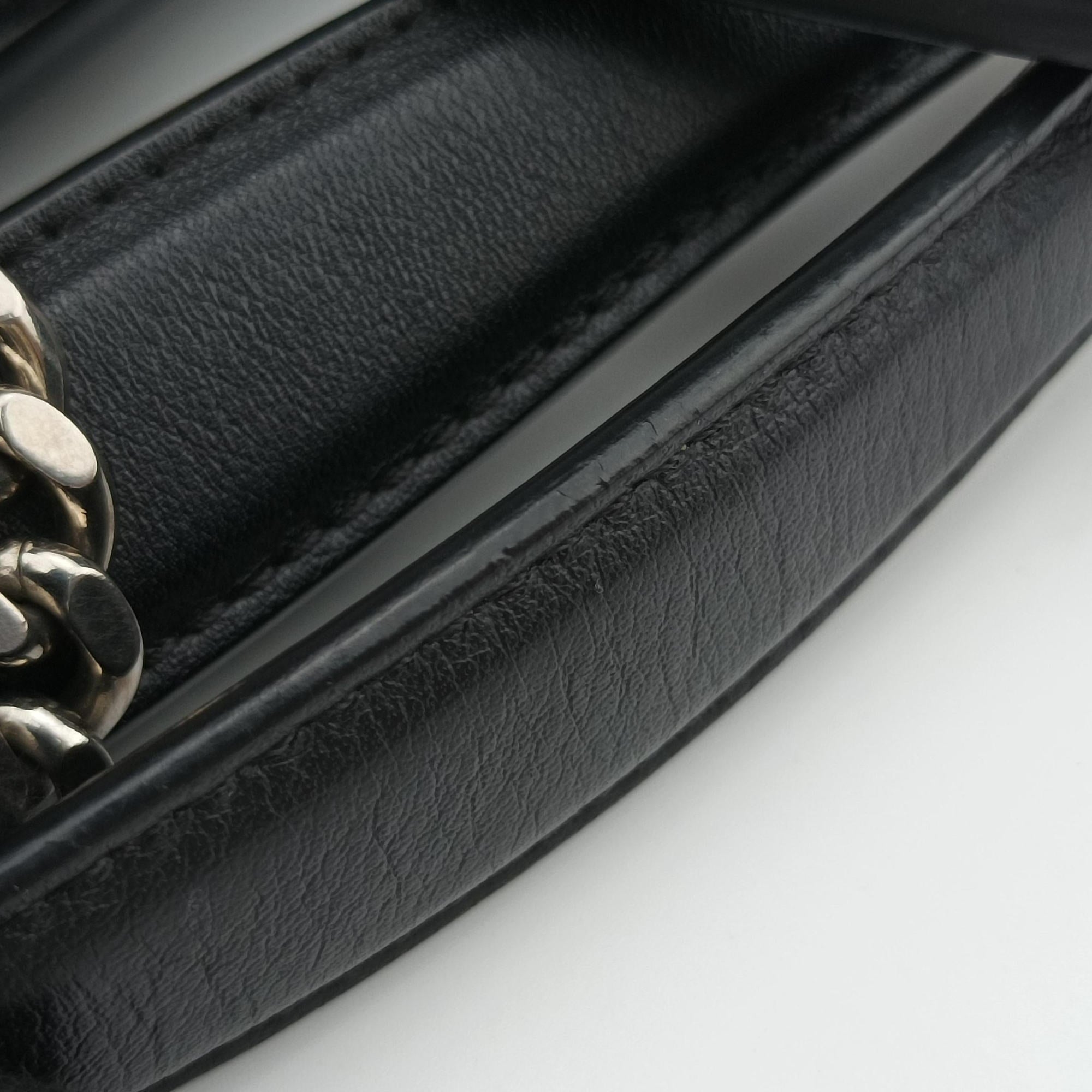 Pre-owned Fendi Dotcom Click Small Black×Multicolour Leather 8BN299 shoulderbag | stylenewstar