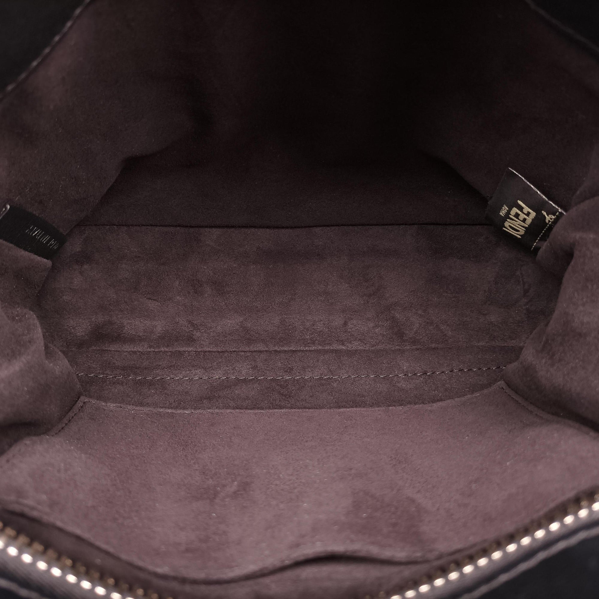 Pre-owned Fendi Dotcom Click Small Black×Multicolour Leather 8BN299 shoulderbag | stylenewstar