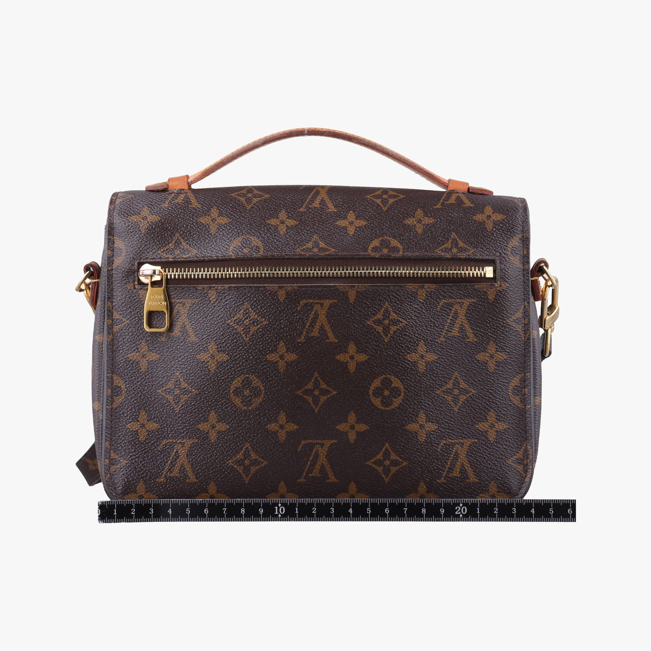 Pre-owned Louis Vuitton Pochette Metis MM Brown Monogram Canvas M44875 shoulderbag | stylenewstar