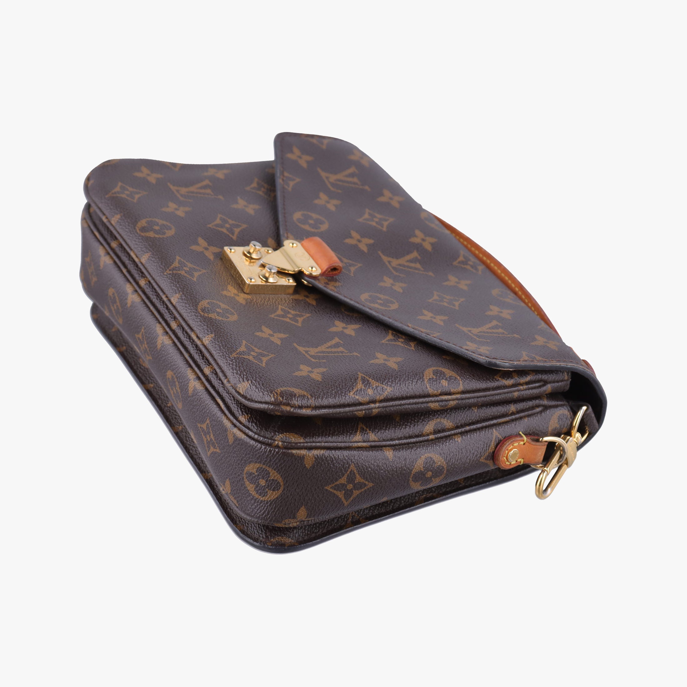 Pre-owned Louis Vuitton Pochette Metis MM Brown Monogram Canvas M44875 shoulderbag | stylenewstar