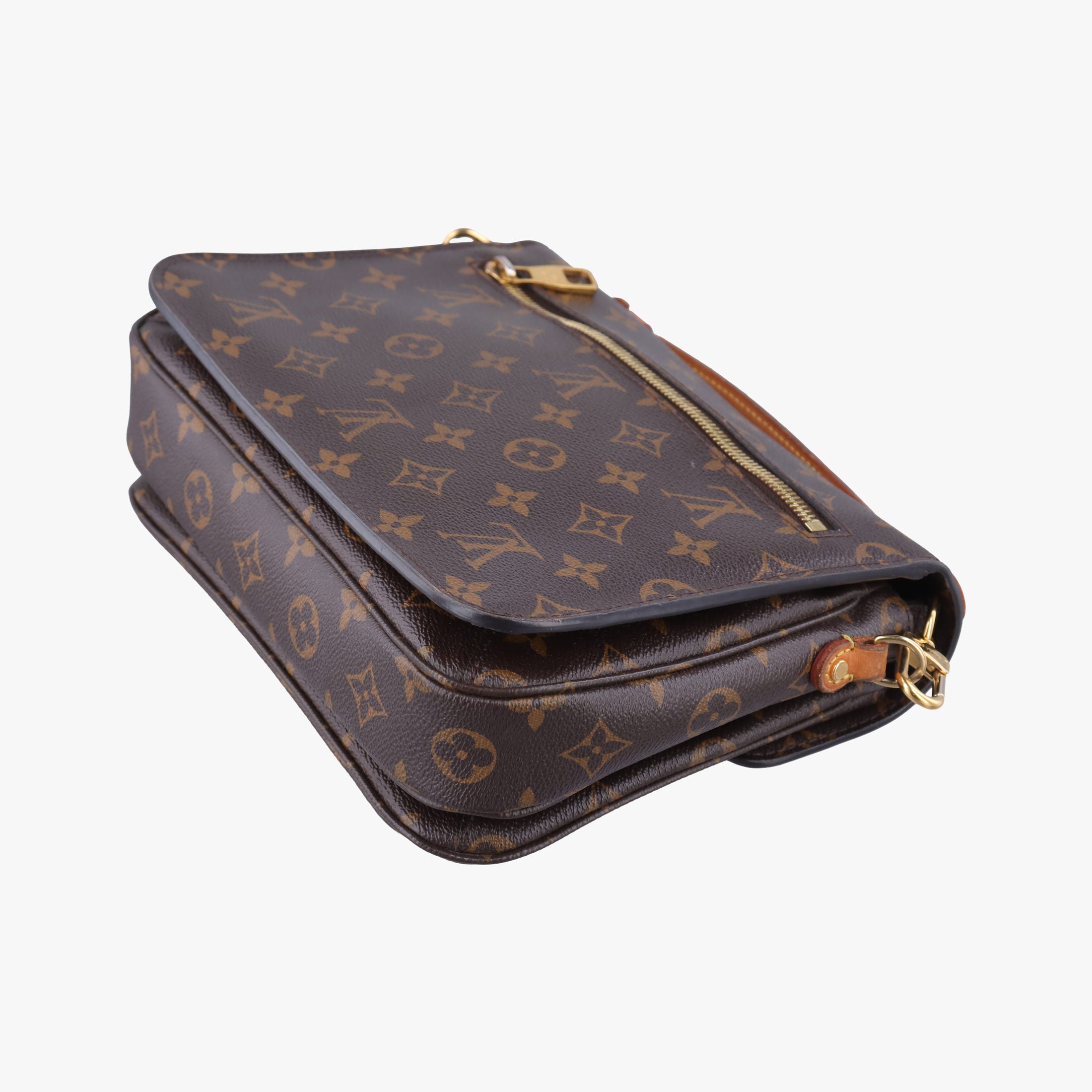 Pre-owned Louis Vuitton Pochette Metis MM Brown Monogram Canvas M44875 shoulderbag | stylenewstar