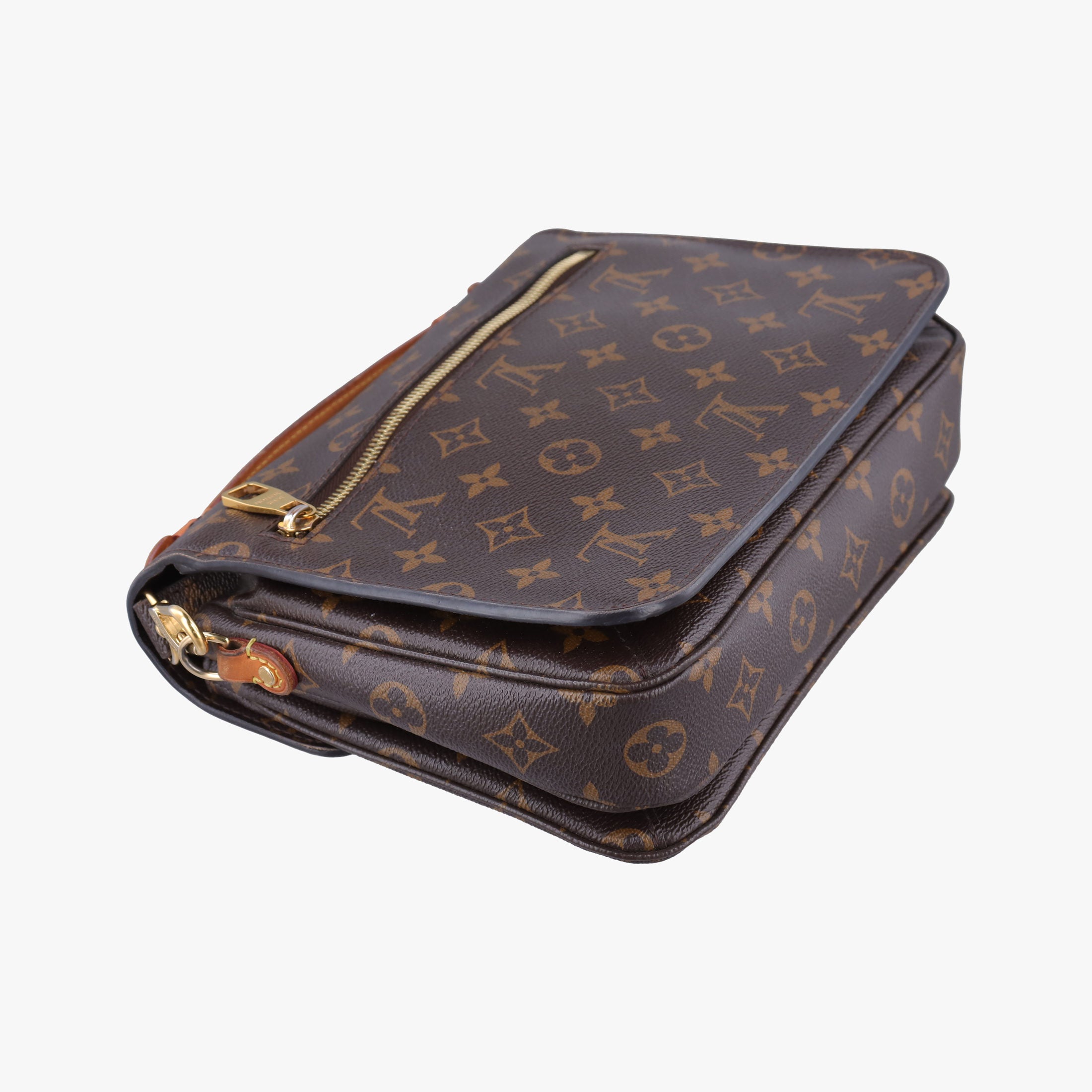 Pre-owned Louis Vuitton Pochette Metis MM Brown Monogram Canvas M44875 shoulderbag | stylenewstar
