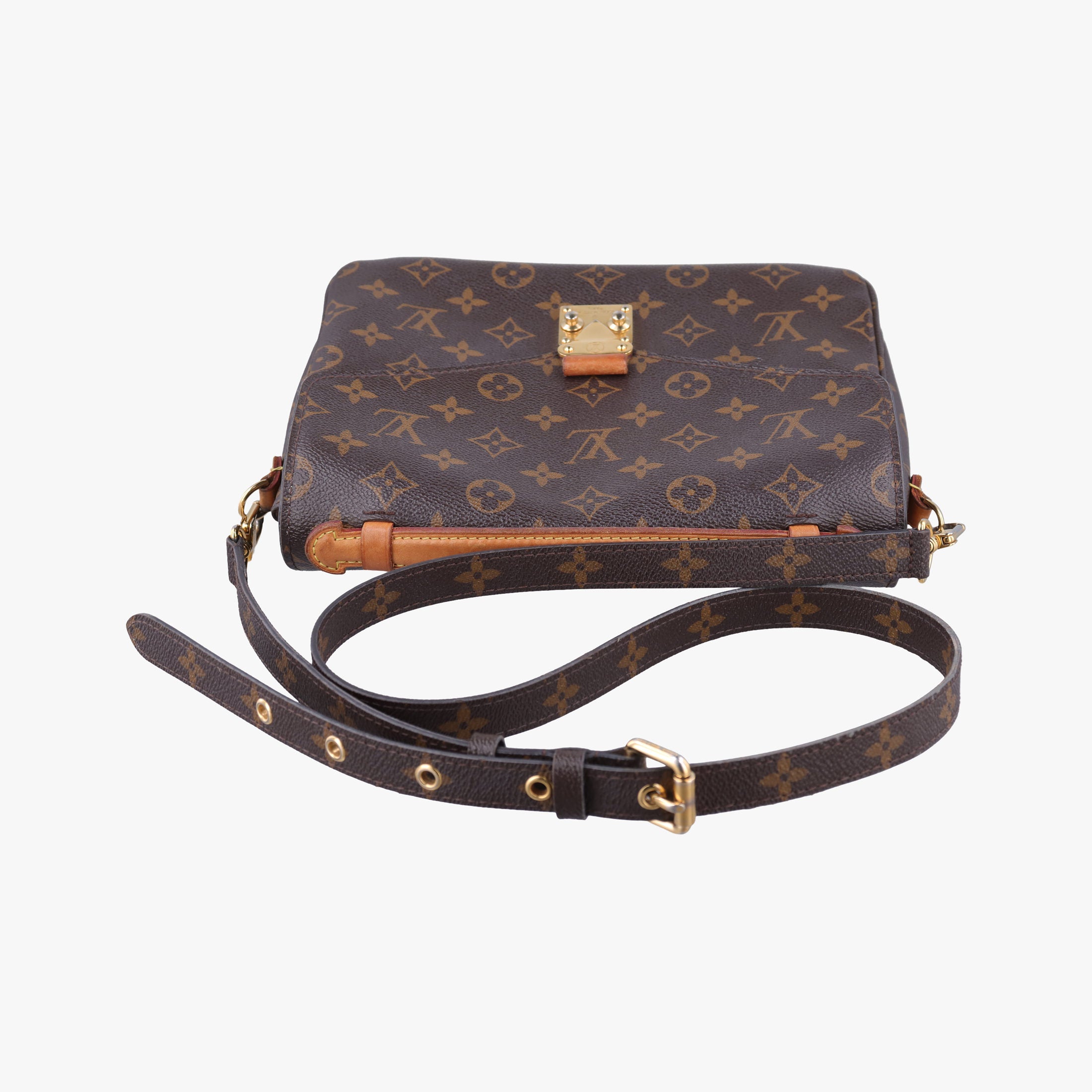 Pre-owned Louis Vuitton Pochette Metis MM Brown Monogram Canvas M44875 shoulderbag | stylenewstar