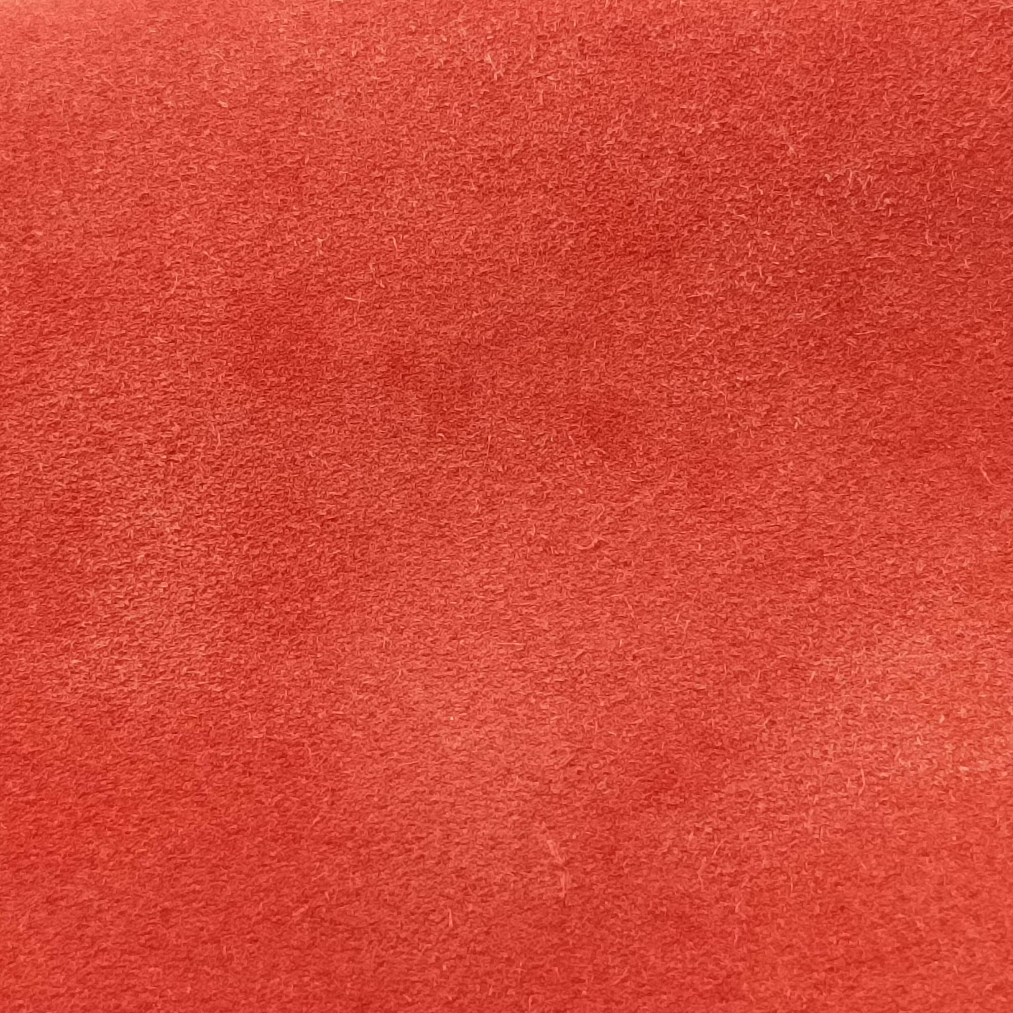 Pre-owned Loewe Amazona36 Orange×red Suede×leather  handbag | stylenewstar