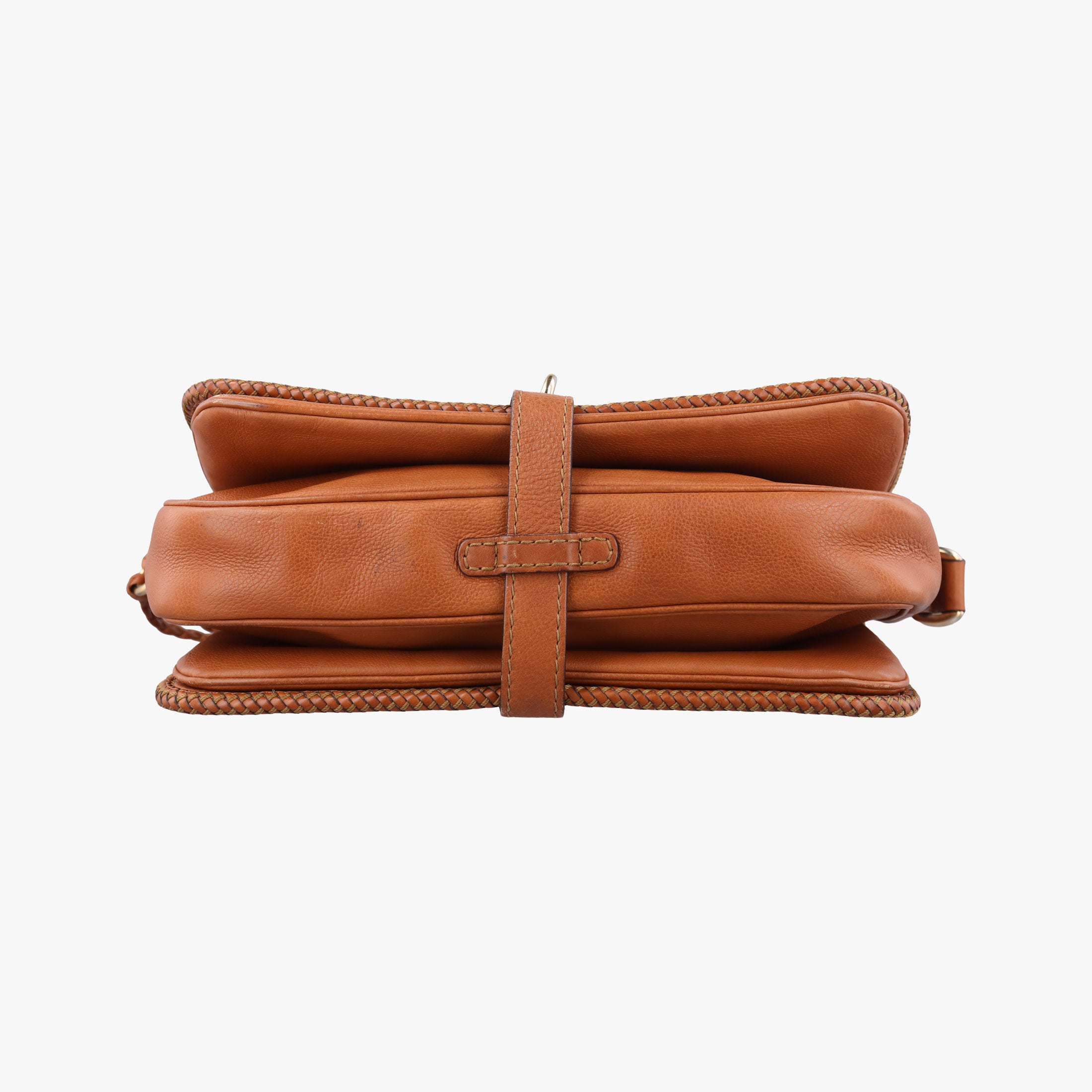 Pre-owned Gucci Marrakech Messenger Brown leather 257024 shoulderbag | stylenewstar
