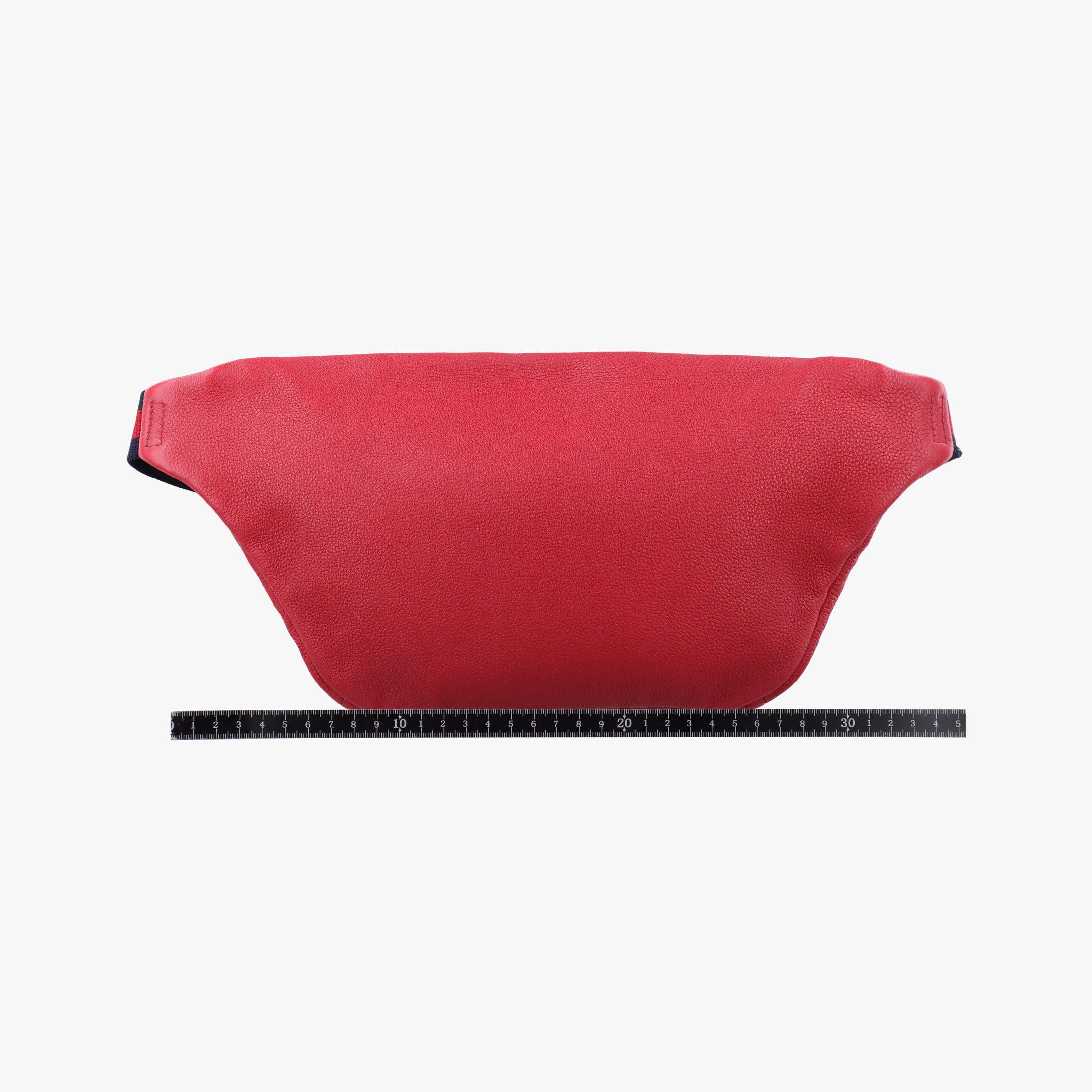 Vintage Gucci Gucci Print Red Leather 493869 bum bag/waist bag | stylenewstar