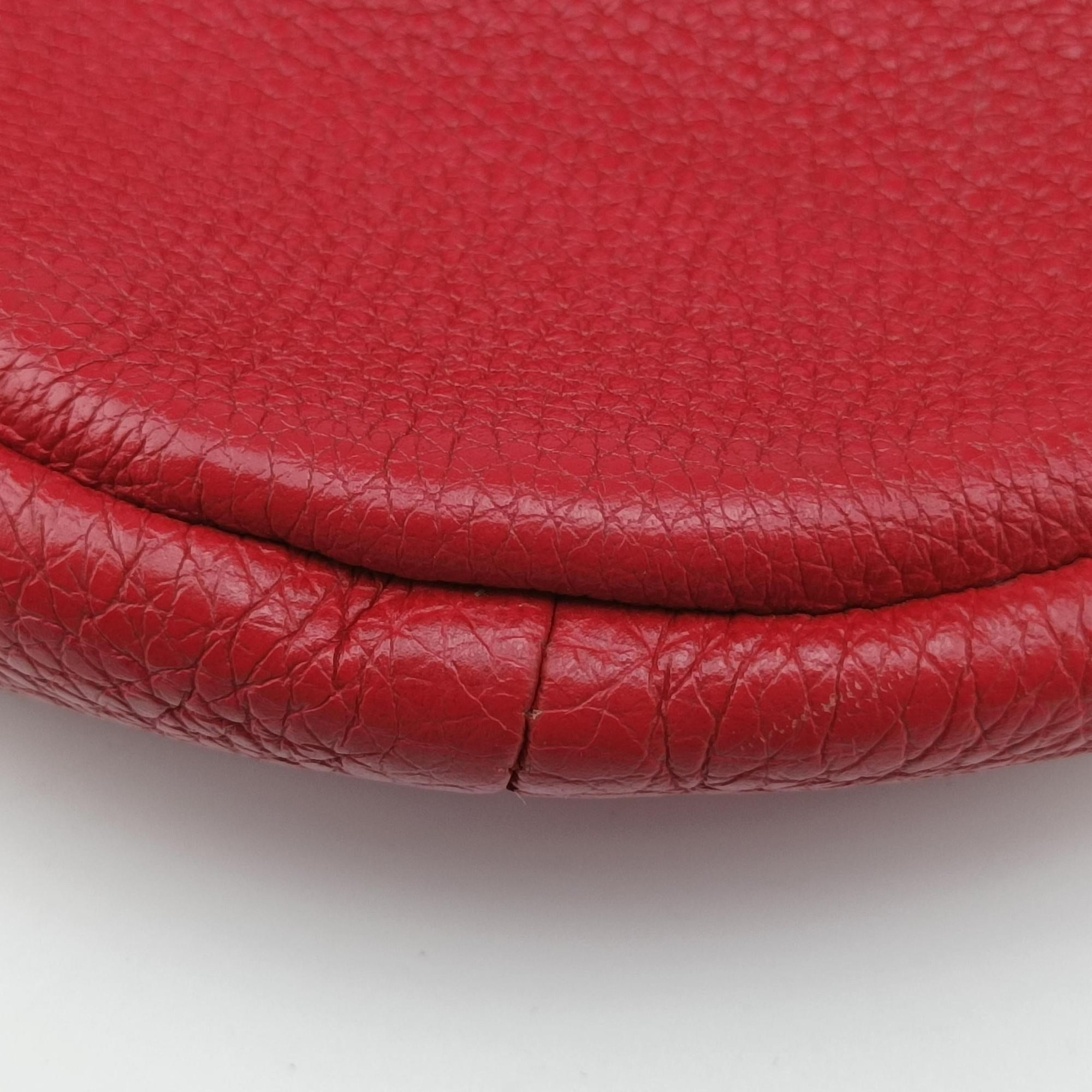 Vintage Gucci Gucci Print Red Leather 493869 bum bag/waist bag | stylenewstar