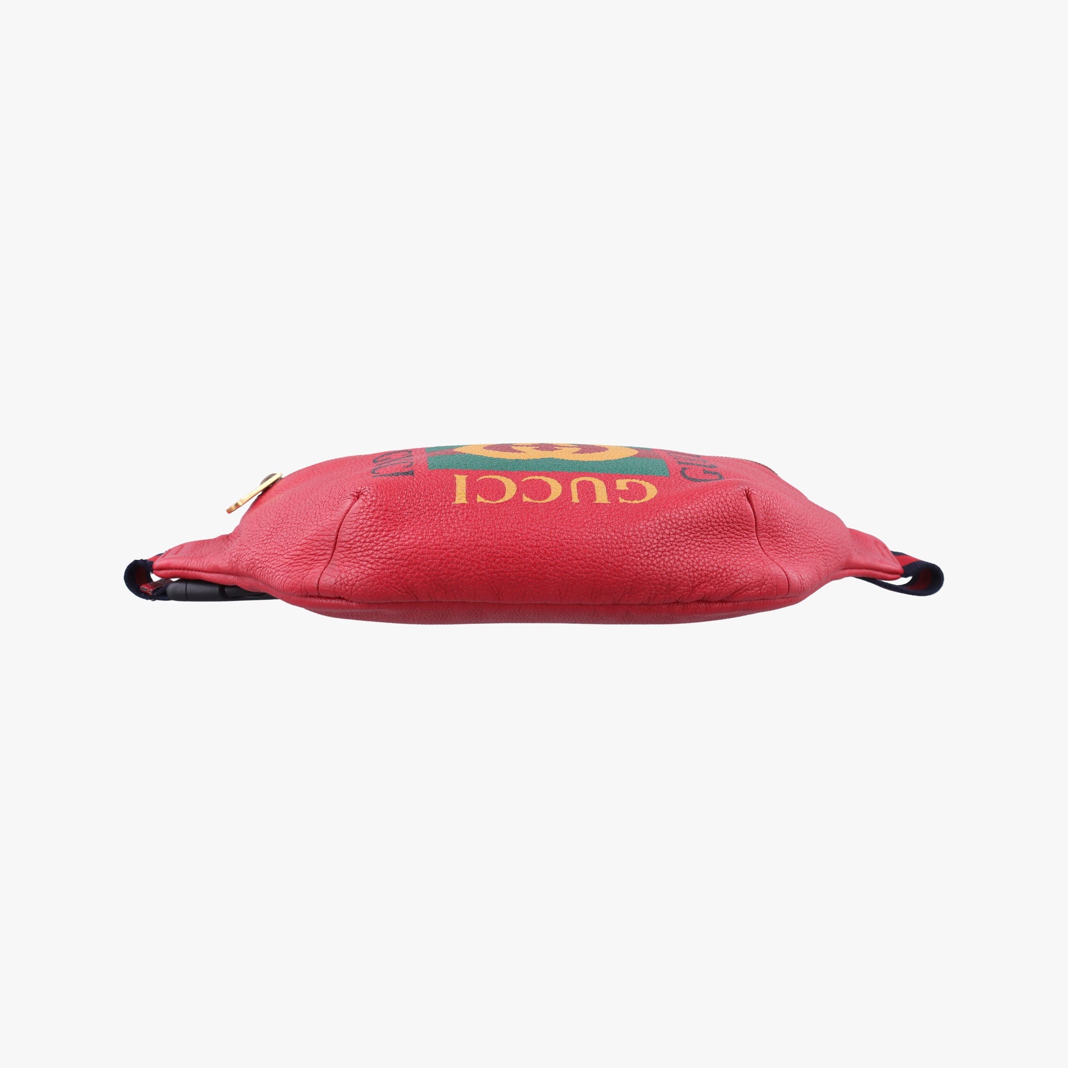 Vintage Gucci Gucci Print Red Leather 493869 bum bag/waist bag | stylenewstar