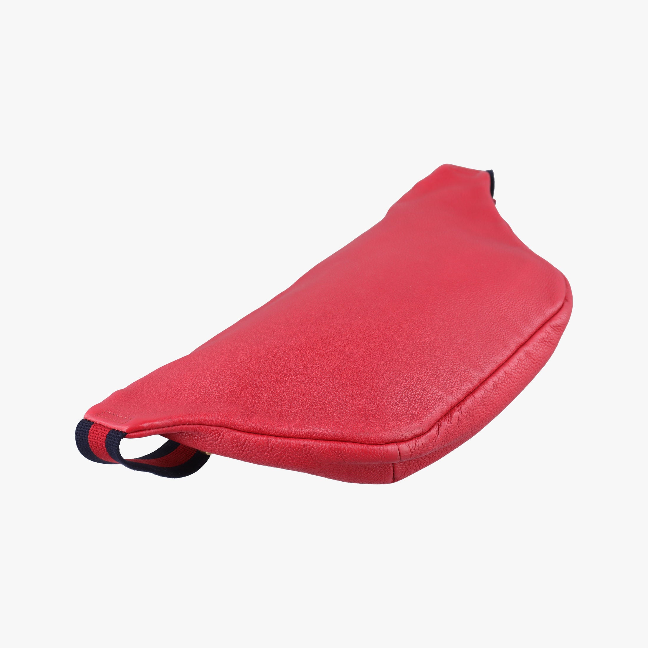 Vintage Gucci Gucci Print Red Leather 493869 bum bag/waist bag | stylenewstar