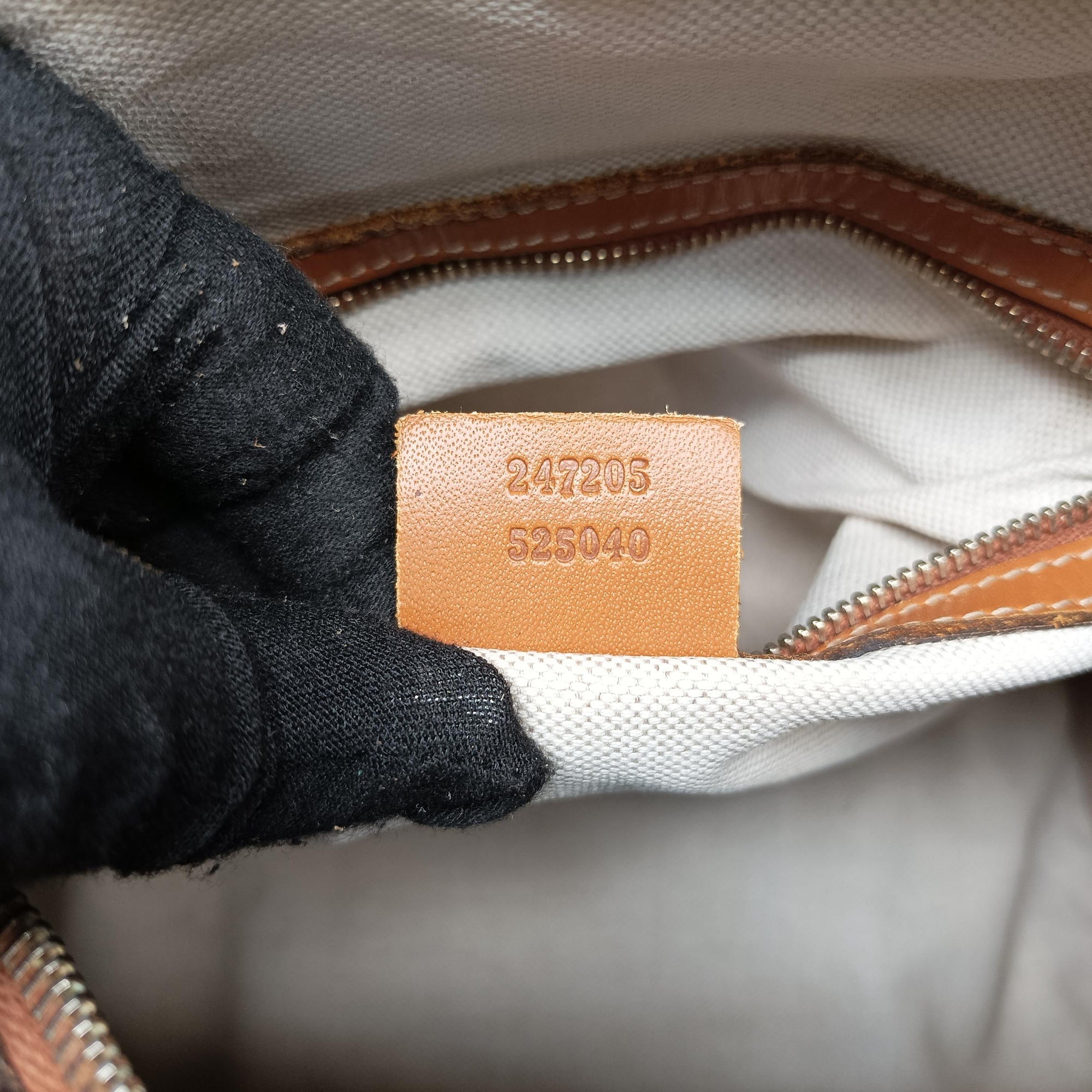 Pre-owned Gucci Sherry Line Multicolour Canvas× Leather 247205 shoulderbag | stylenewstar