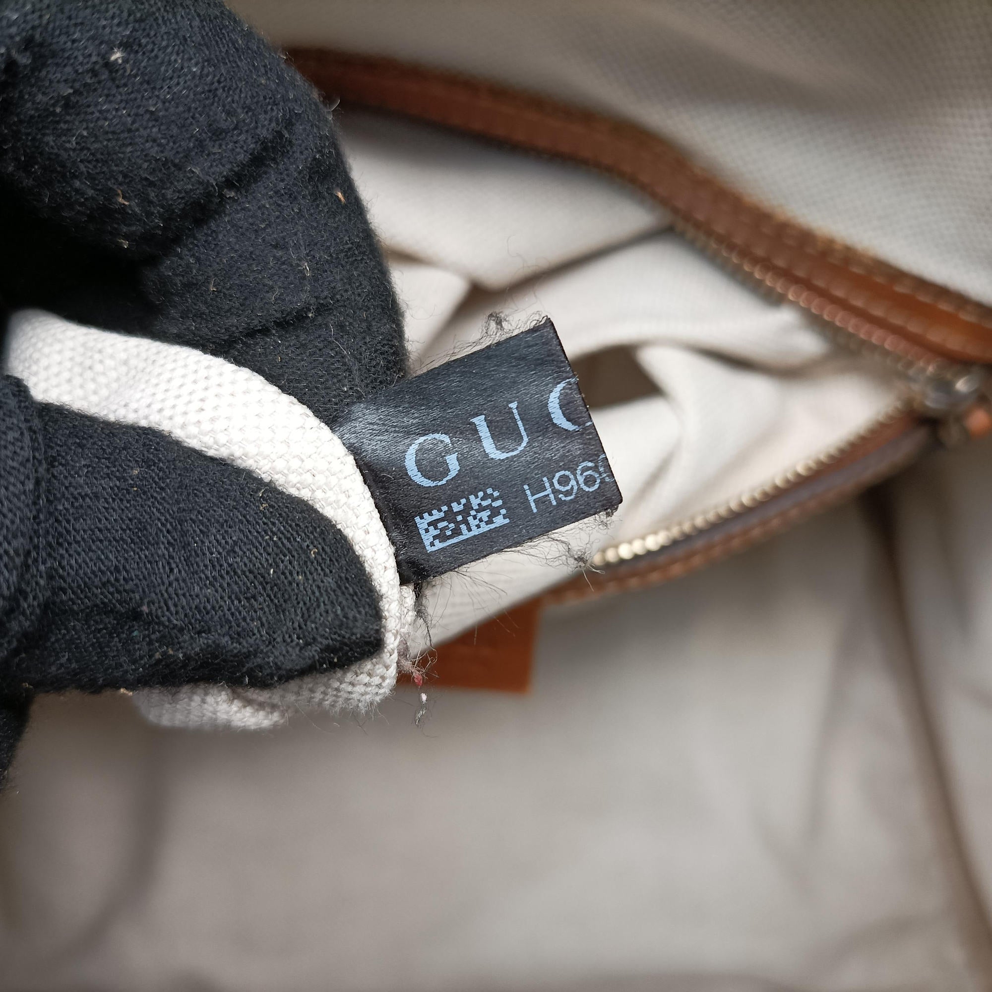Pre-owned Gucci Sherry Line Multicolour Canvas× Leather 247205 shoulderbag | stylenewstar