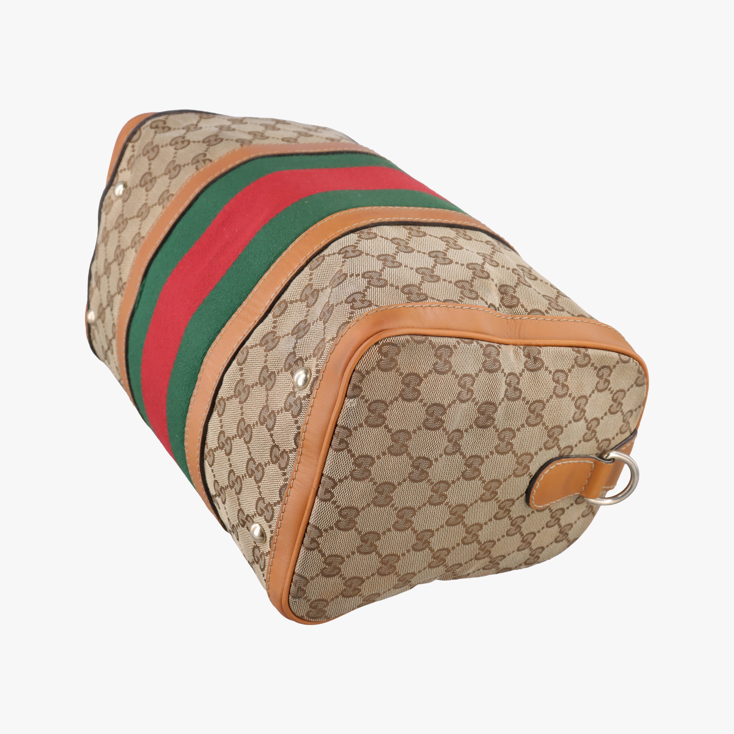 Pre-owned Gucci Sherry Line Multicolour Canvas× Leather 247205 shoulderbag | stylenewstar