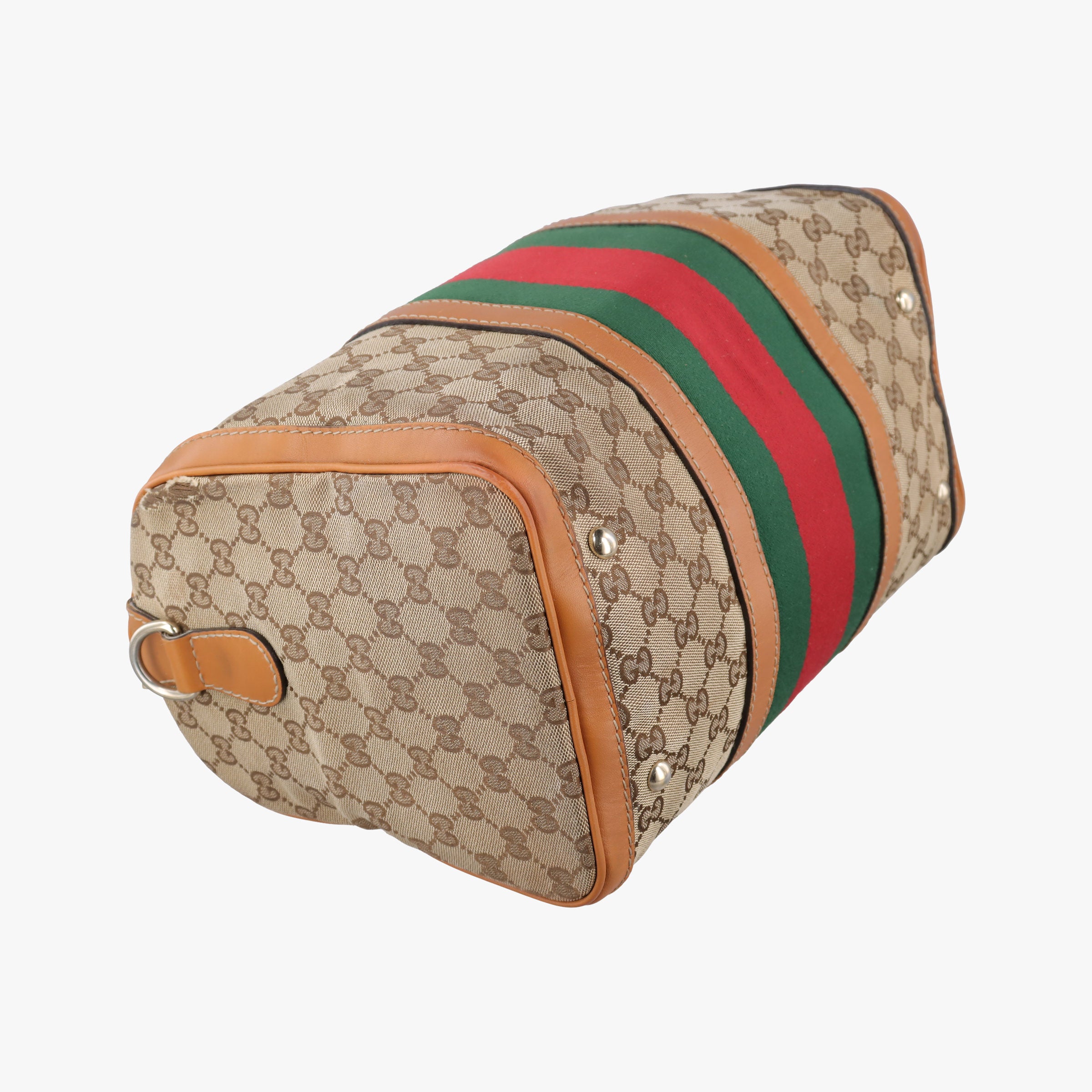 Pre-owned Gucci Sherry Line Multicolour Canvas× Leather 247205 shoulderbag | stylenewstar