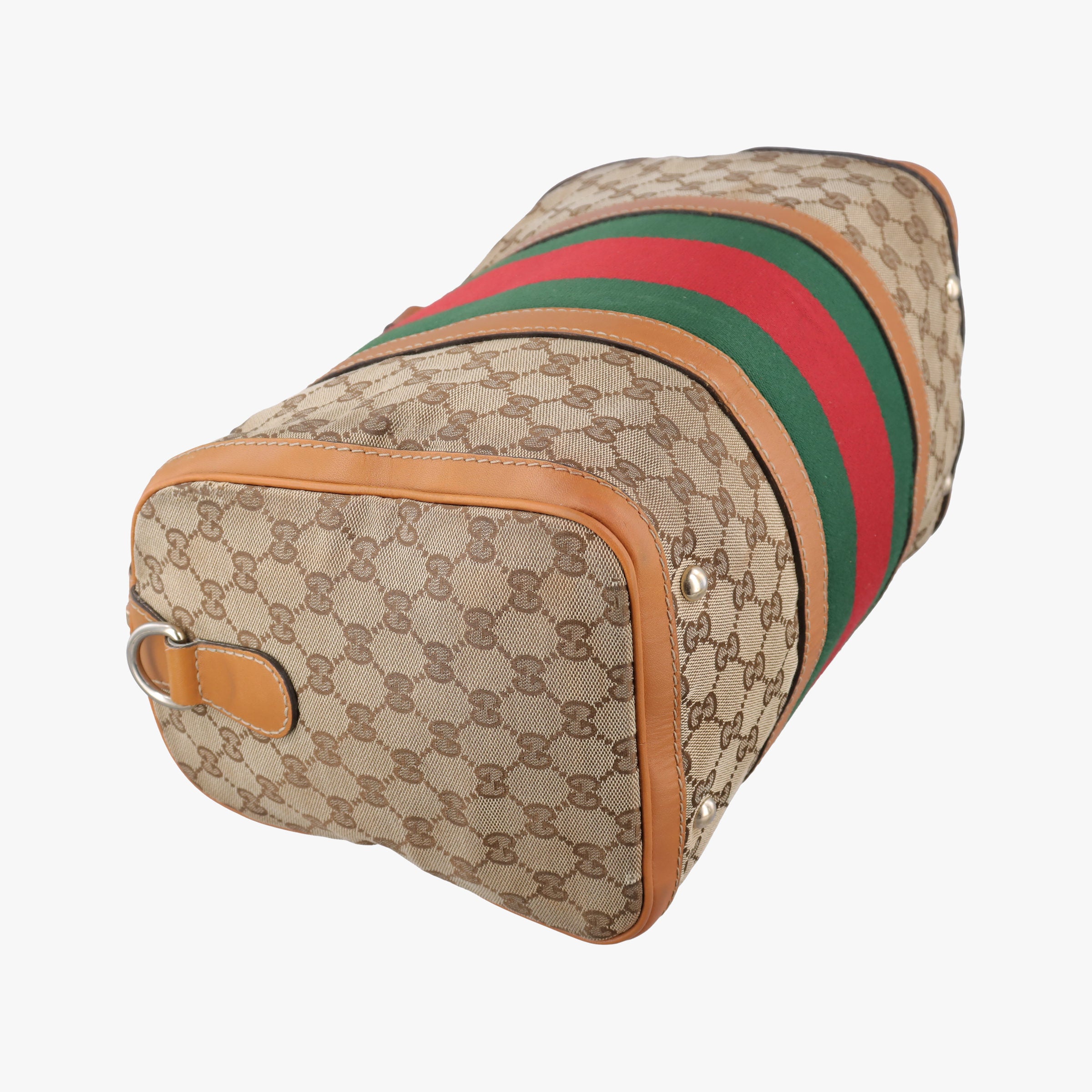 Pre-owned Gucci Sherry Line Multicolour Canvas× Leather 247205 shoulderbag | stylenewstar