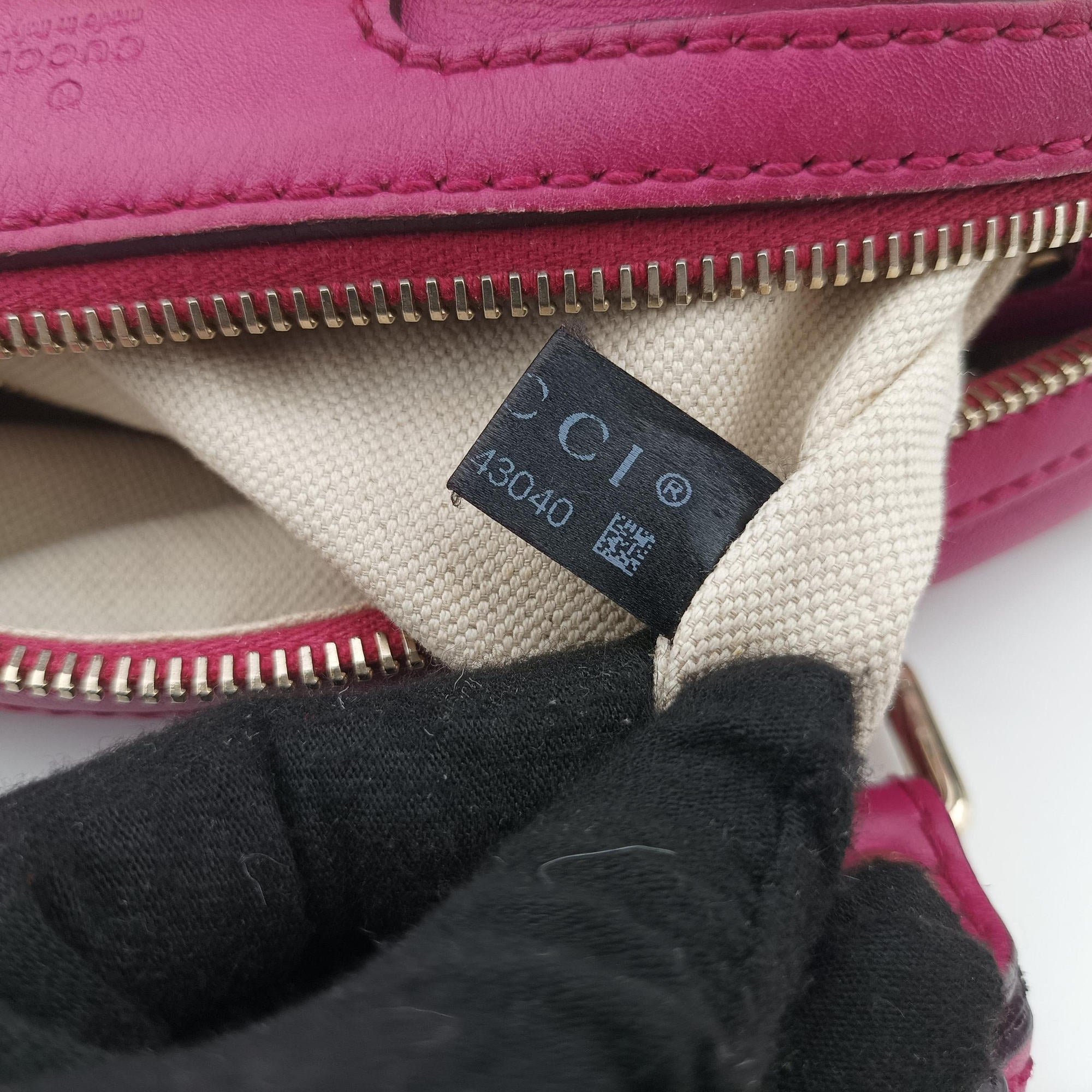 Secondhand Gucci Sherry Line Rose Leather 269876 shoulderbag | stylenewstar