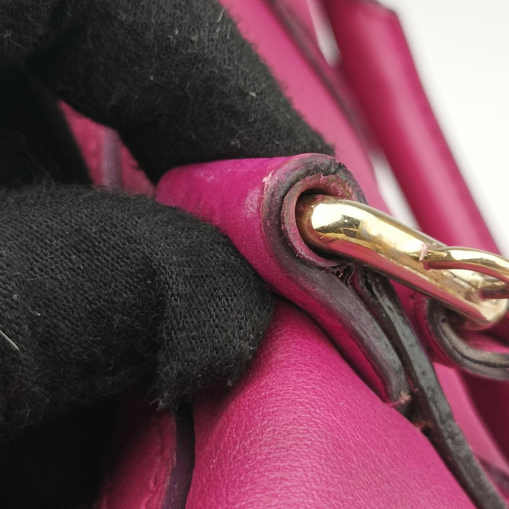 Secondhand Gucci Sherry Line Rose Leather 269876 shoulderbag | stylenewstar