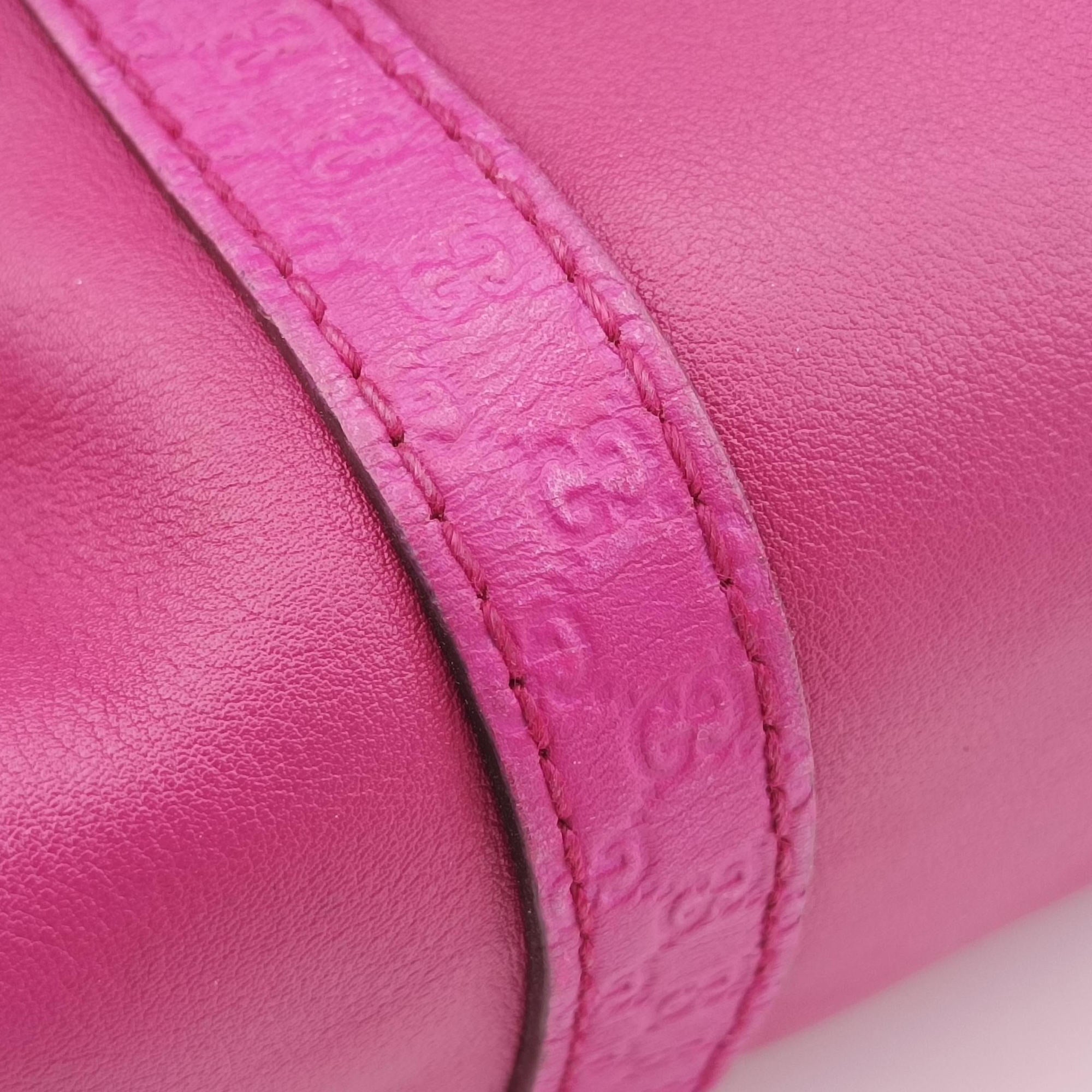 Secondhand Gucci Sherry Line Rose Leather 269876 shoulderbag | stylenewstar