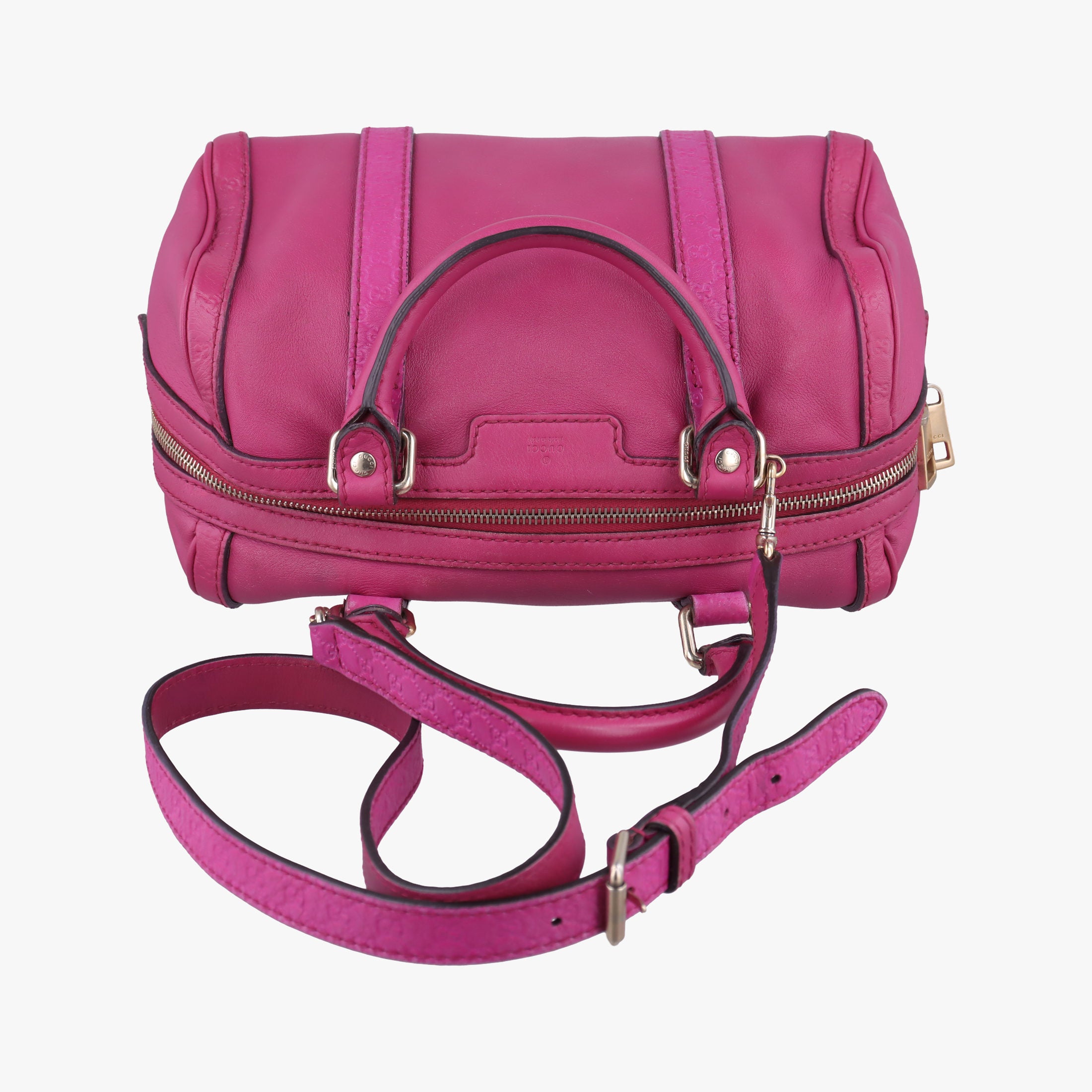 Secondhand Gucci Sherry Line Rose Leather 269876 shoulderbag | stylenewstar