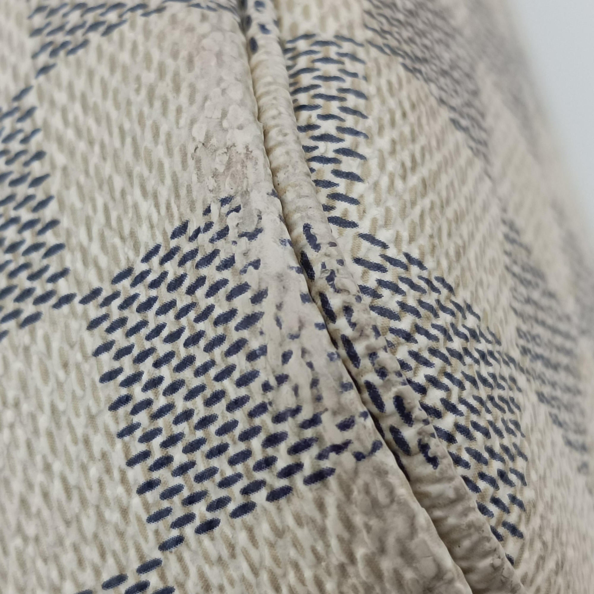 Pre-owned Louis Vuitton Neverfull MM Azur Damier Canvas N51107 shoulderbag | stylenewstar