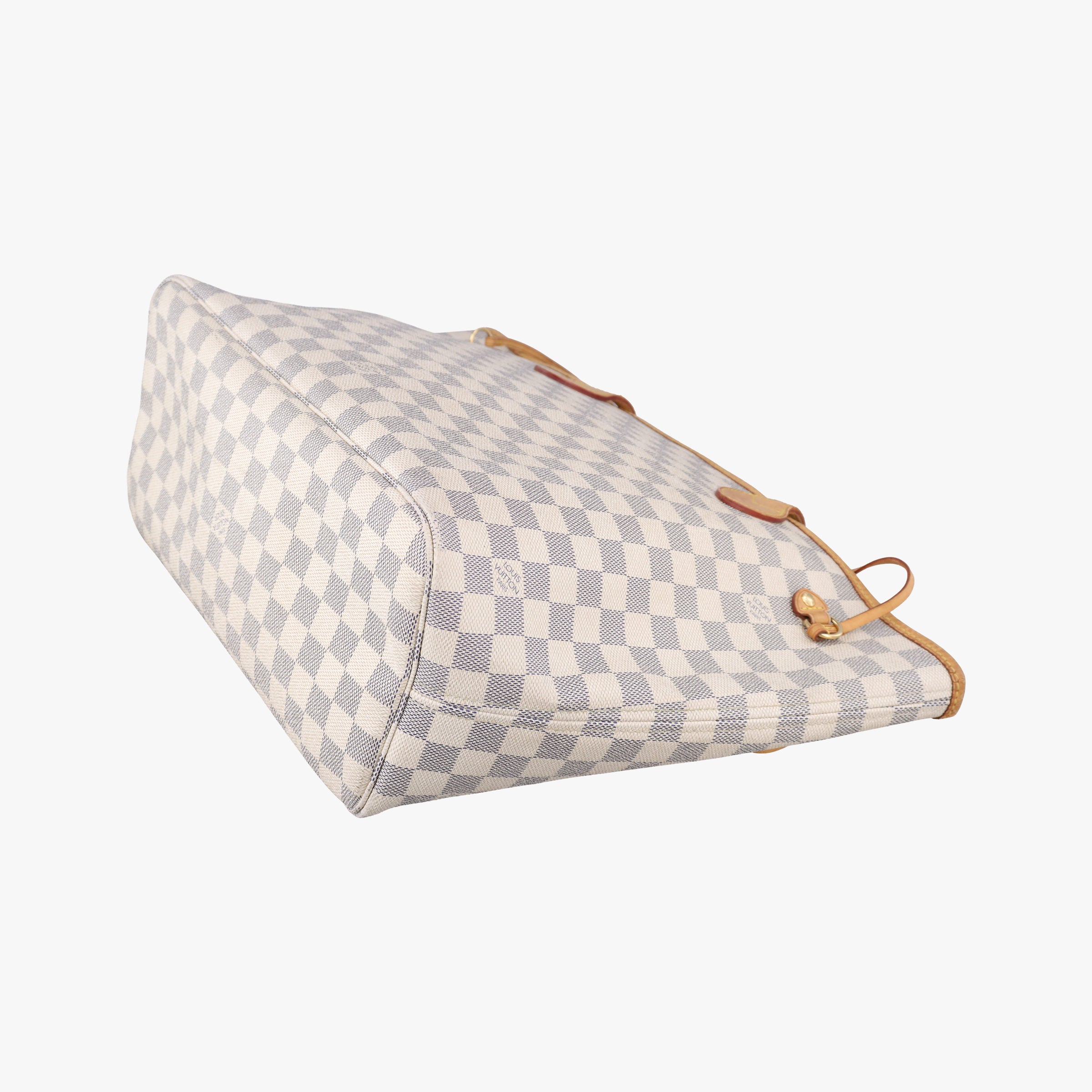 Pre-owned Louis Vuitton Neverfull MM Azur Damier Canvas N51107 shoulderbag | stylenewstar