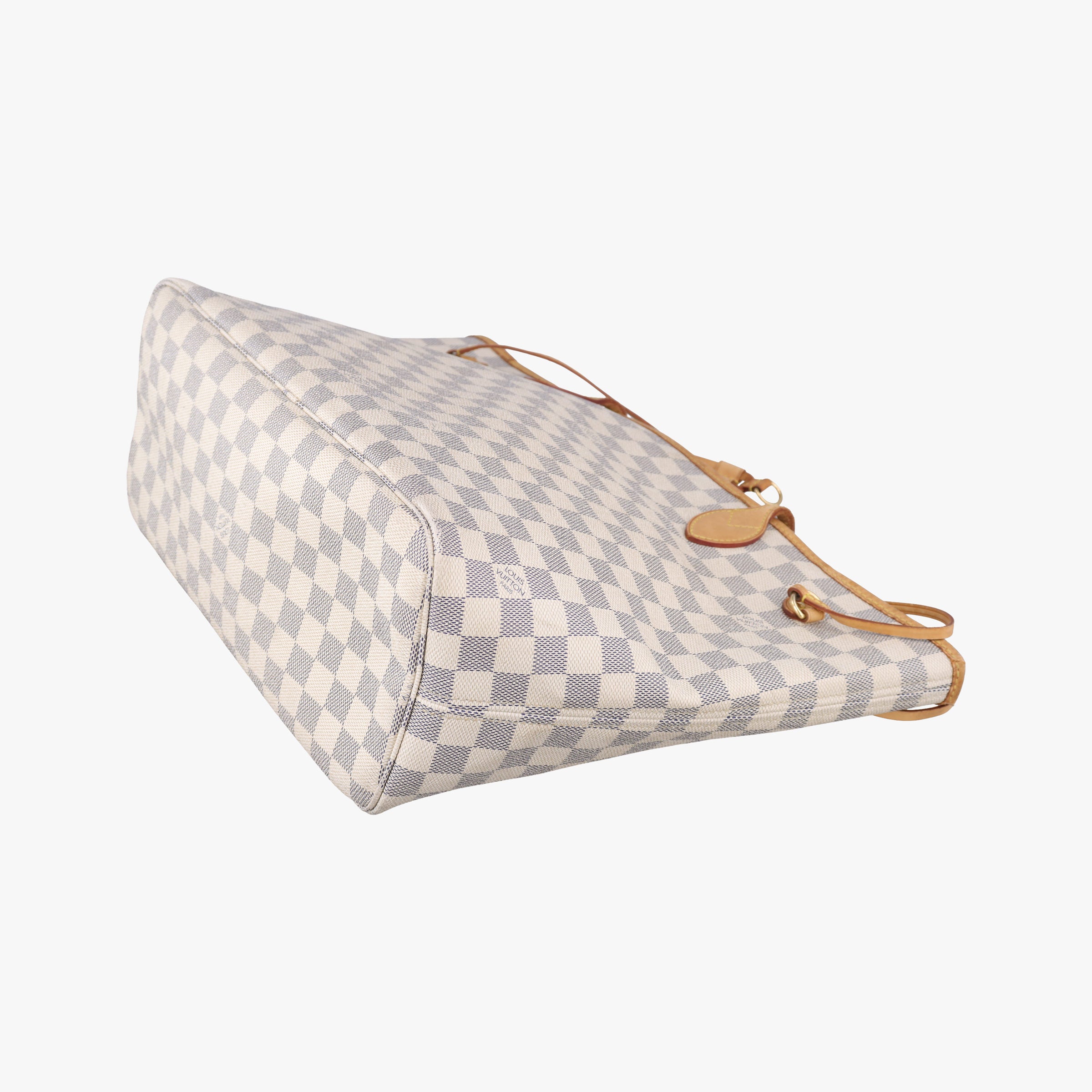 Pre-owned Louis Vuitton Neverfull MM Azur Damier Canvas N51107 shoulderbag | stylenewstar