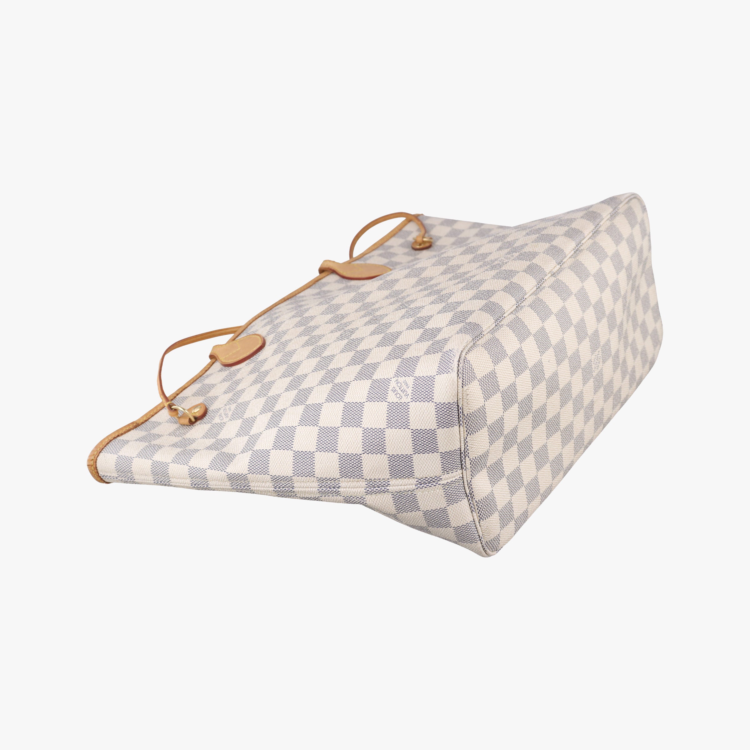 Pre-owned Louis Vuitton Neverfull MM Azur Damier Canvas N51107 shoulderbag | stylenewstar