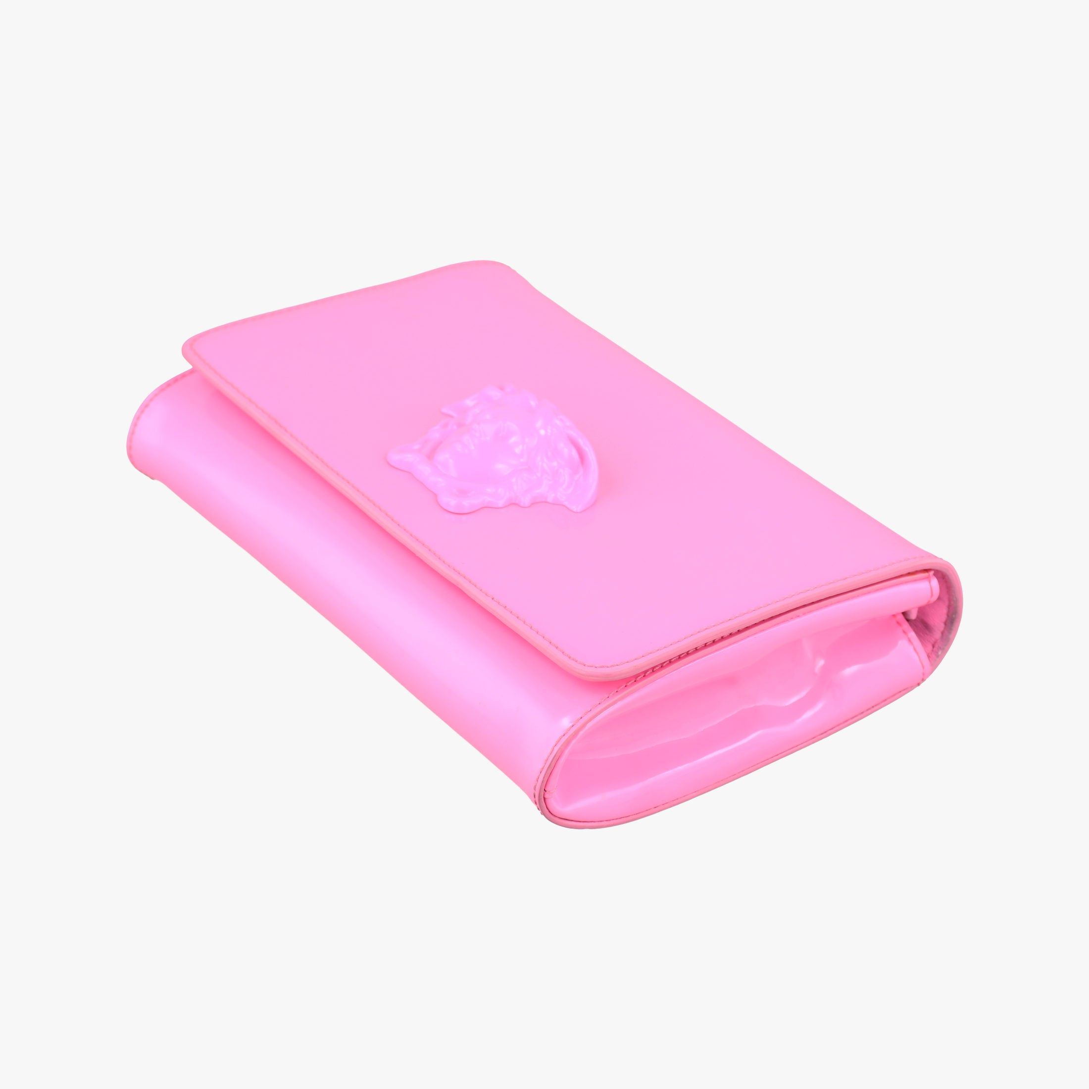 Vintage VERSACE Medusa Pink Patent  shoulderbag | stylenewstar