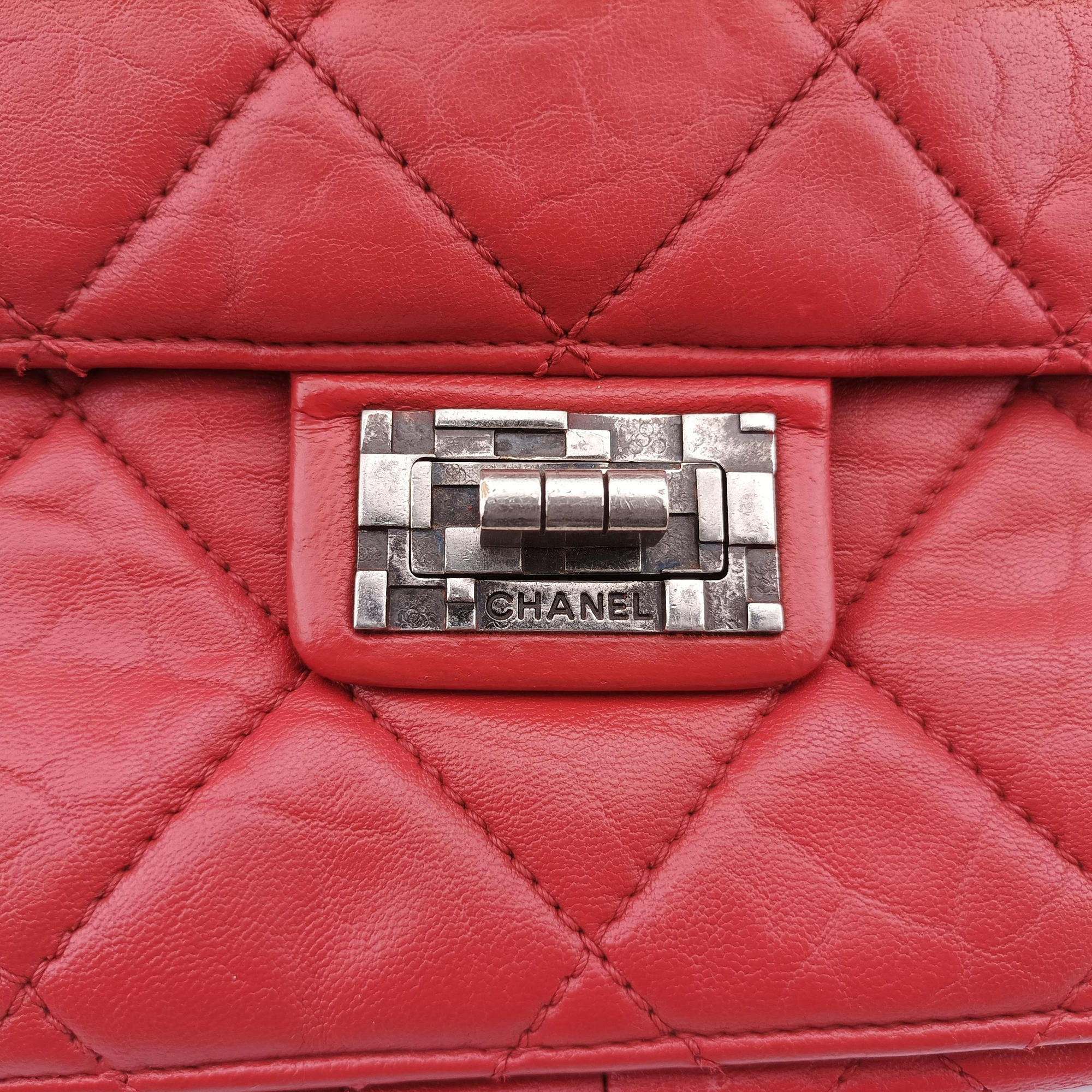 Secondhand Chanel Paris-Byzance Take Away Flap Red lambskin A66738 shoulderbag | stylenewstar