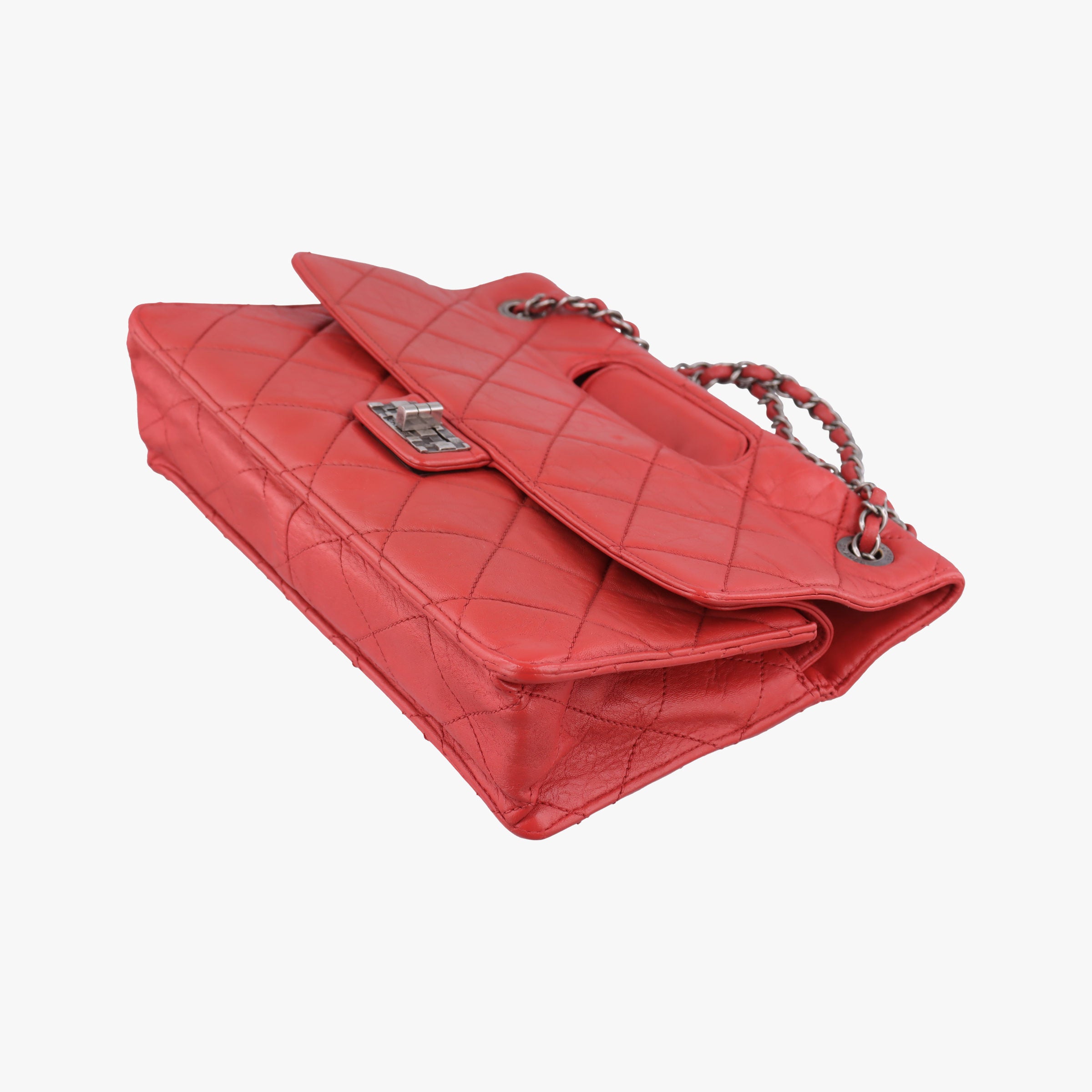 Secondhand Chanel Paris-Byzance Take Away Flap Red lambskin A66738 shoulderbag | stylenewstar