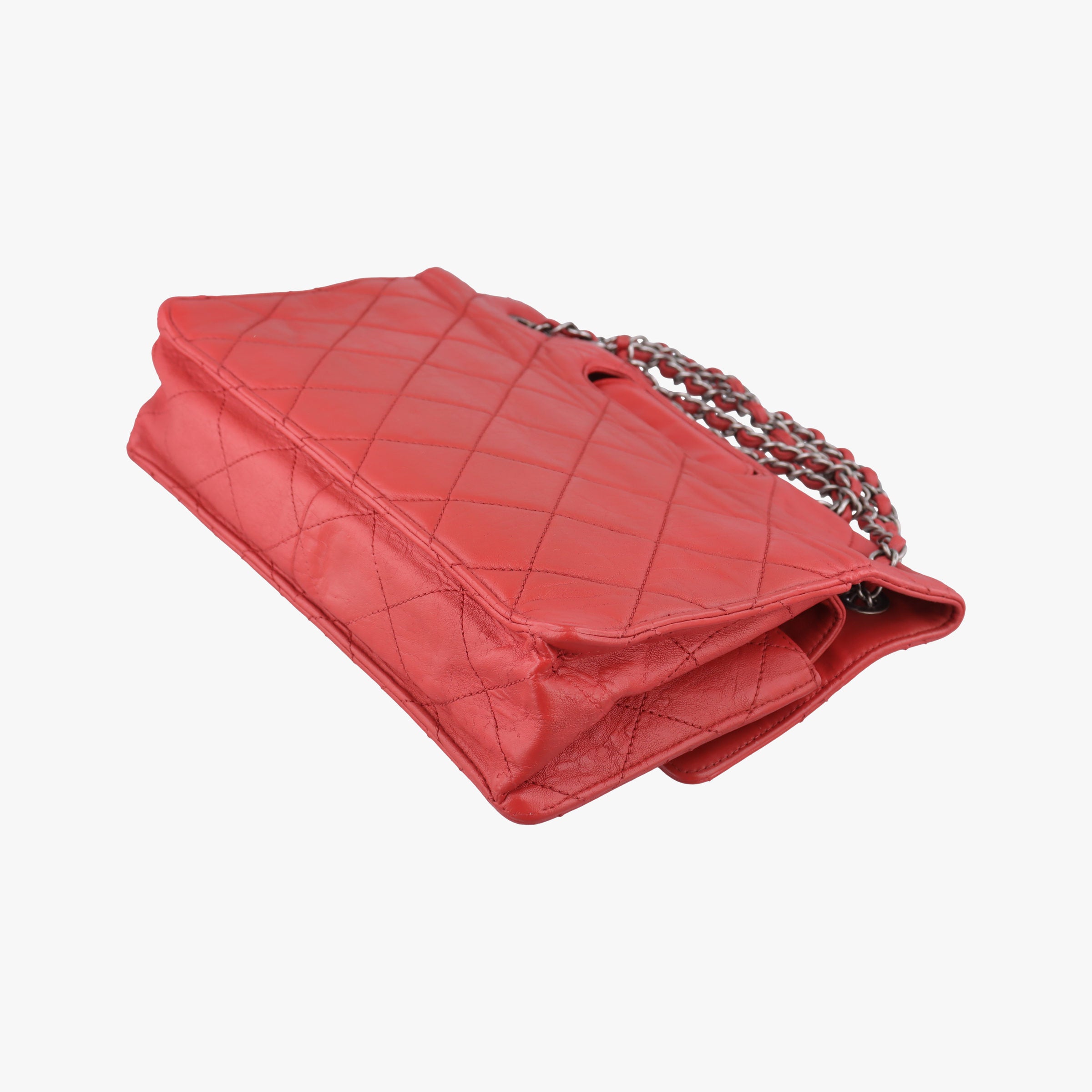 Secondhand Chanel Paris-Byzance Take Away Flap Red lambskin A66738 shoulderbag | stylenewstar