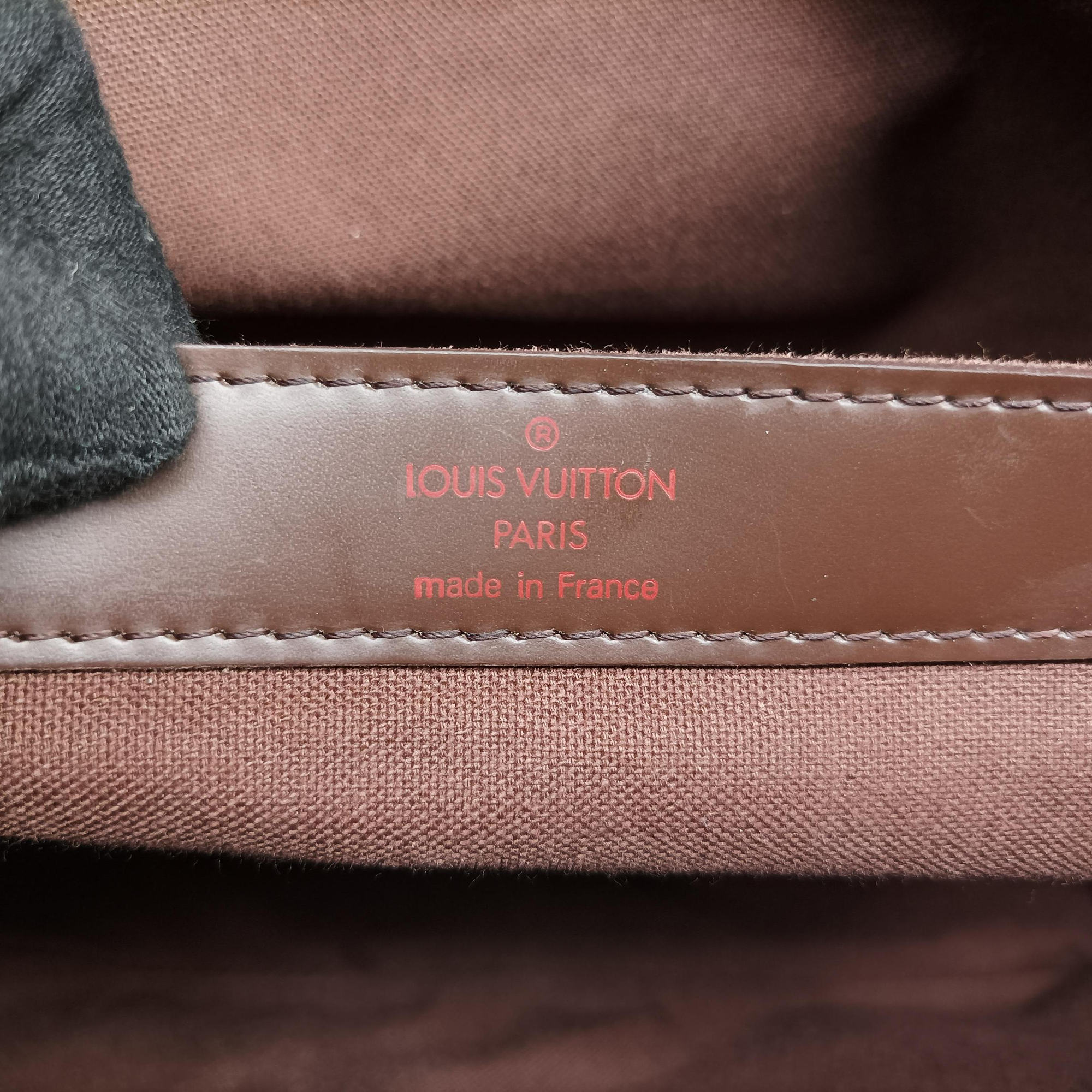 Pre-owned Louis Vuitton NAVIGLIO EBENE Damier Canvas N45255 shoulderbag | stylenewstar