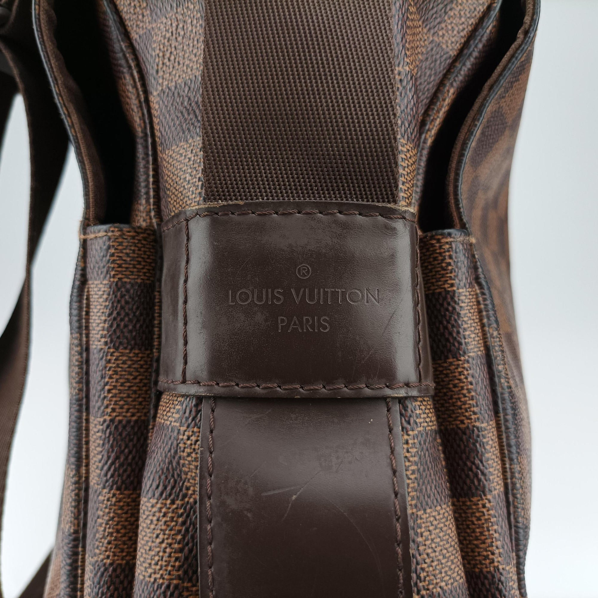 Pre-owned Louis Vuitton NAVIGLIO EBENE Damier Canvas N45255 shoulderbag | stylenewstar