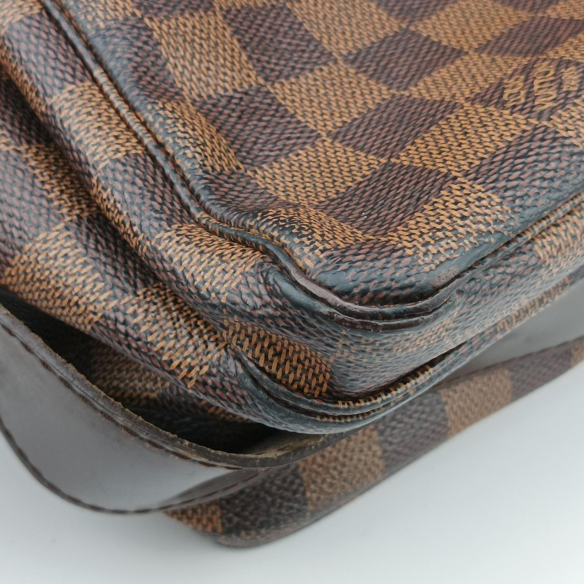 Pre-owned Louis Vuitton NAVIGLIO EBENE Damier Canvas N45255 shoulderbag | stylenewstar