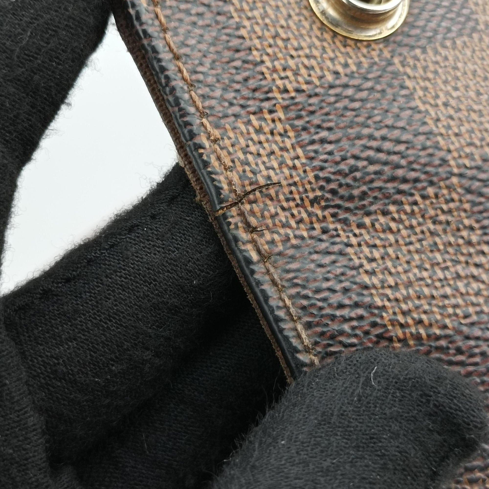 Pre-owned Louis Vuitton NAVIGLIO EBENE Damier Canvas N45255 shoulderbag | stylenewstar