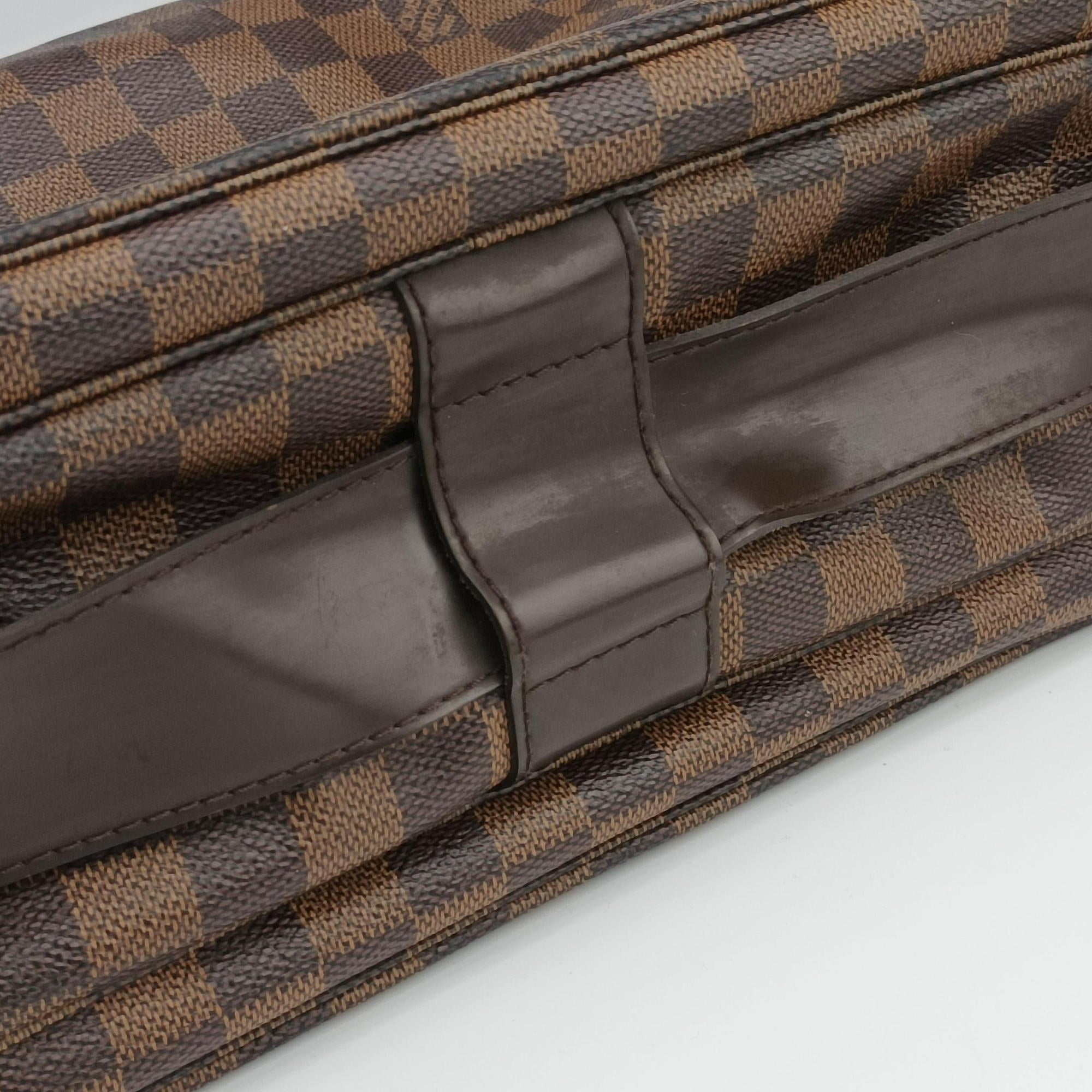 Pre-owned Louis Vuitton NAVIGLIO EBENE Damier Canvas N45255 shoulderbag | stylenewstar