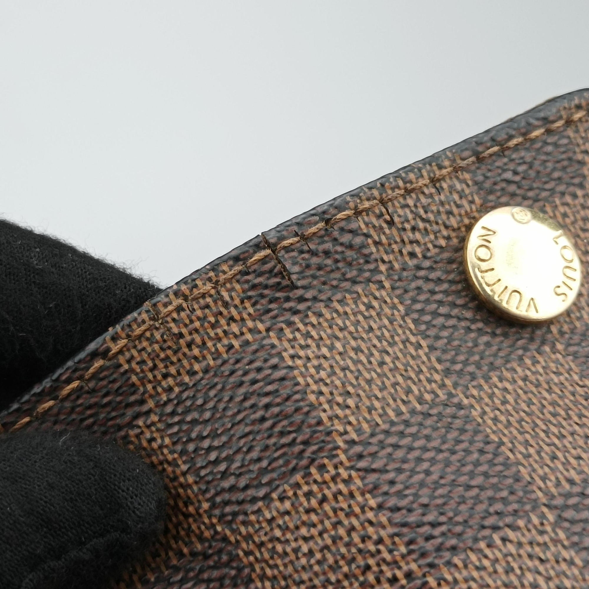 Pre-owned Louis Vuitton NAVIGLIO EBENE Damier Canvas N45255 shoulderbag | stylenewstar