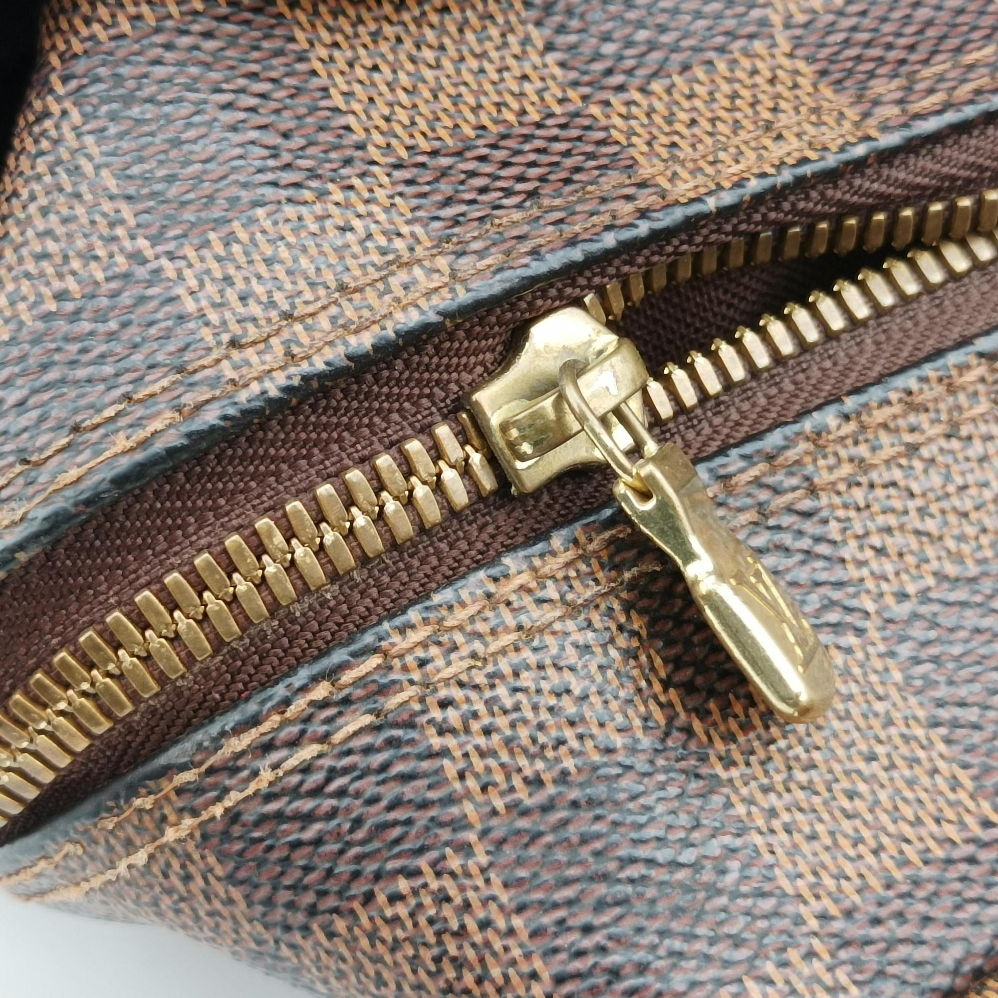 Pre-owned Louis Vuitton NAVIGLIO EBENE Damier Canvas N45255 shoulderbag | stylenewstar