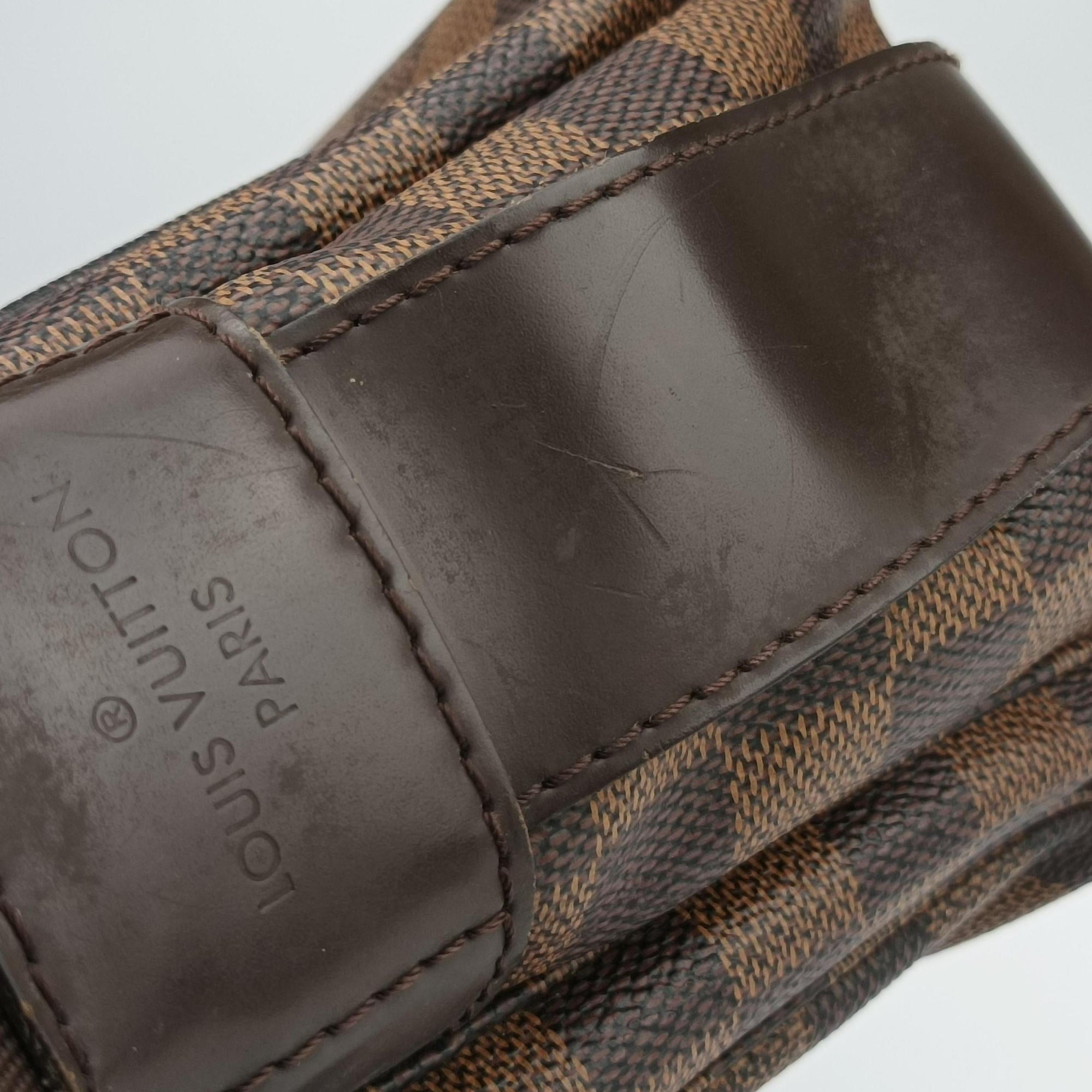 Pre-owned Louis Vuitton NAVIGLIO EBENE Damier Canvas N45255 shoulderbag | stylenewstar