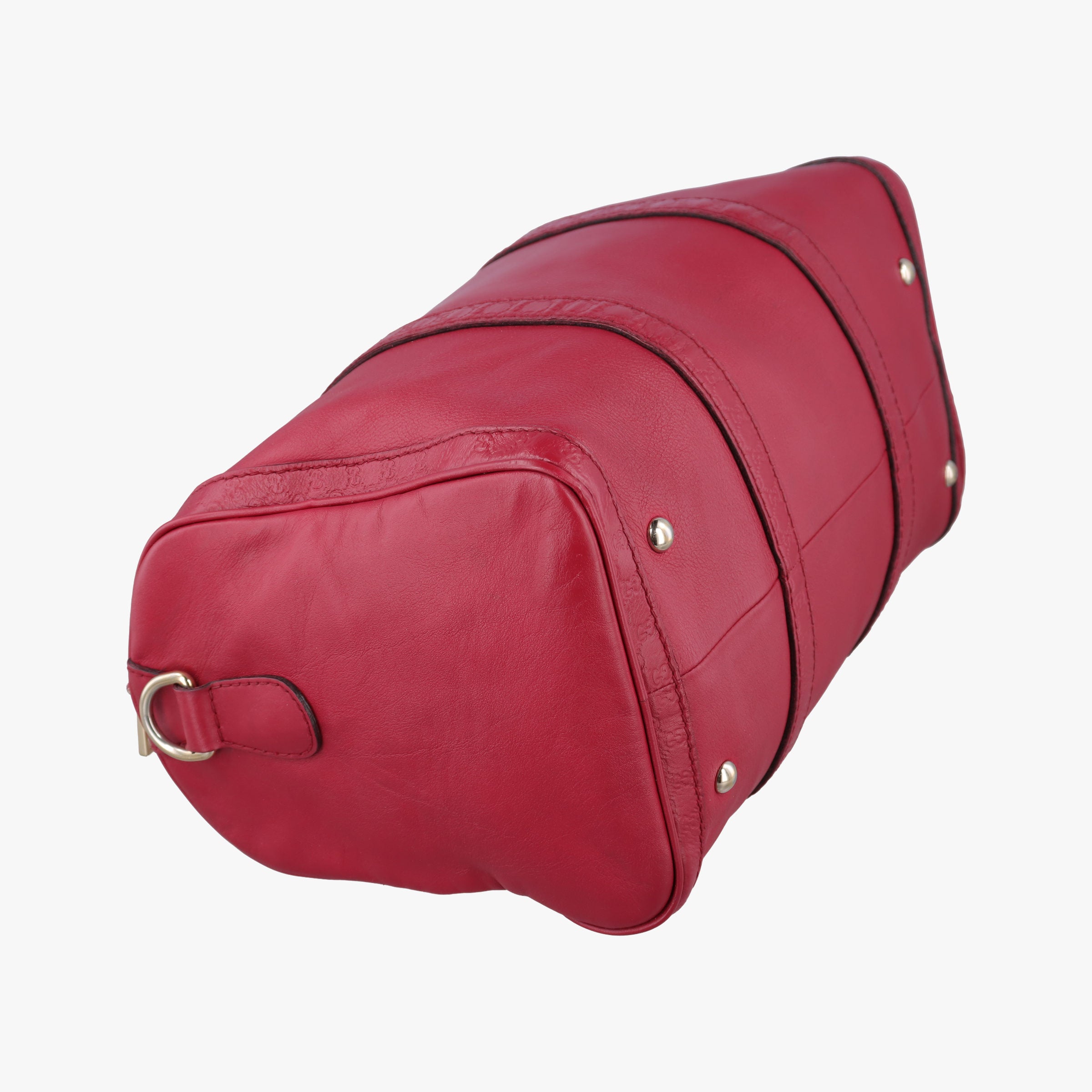 Pre-owned Gucci Sherry Line Red Leather 247205 shoulderbag | stylenewstar
