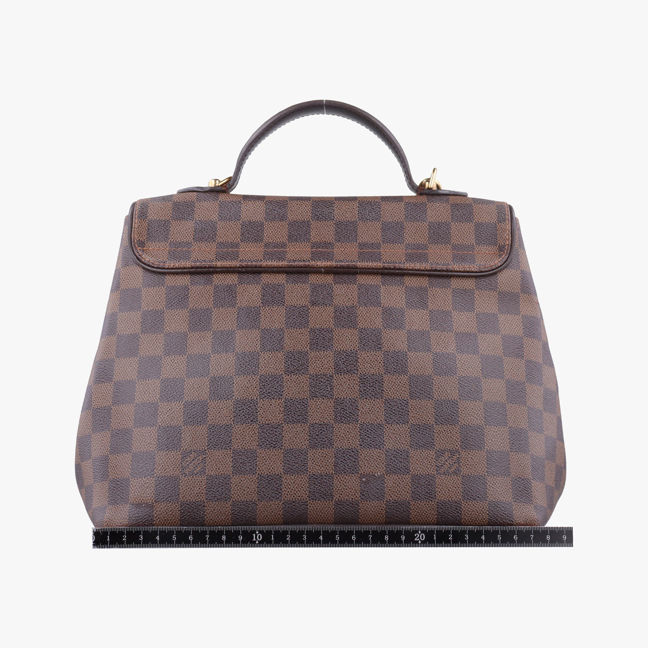 Pre-owned Louis Vuitton BERGAMO MM EBENE Damier Canvas N41168 shoulderbag | stylenewstar