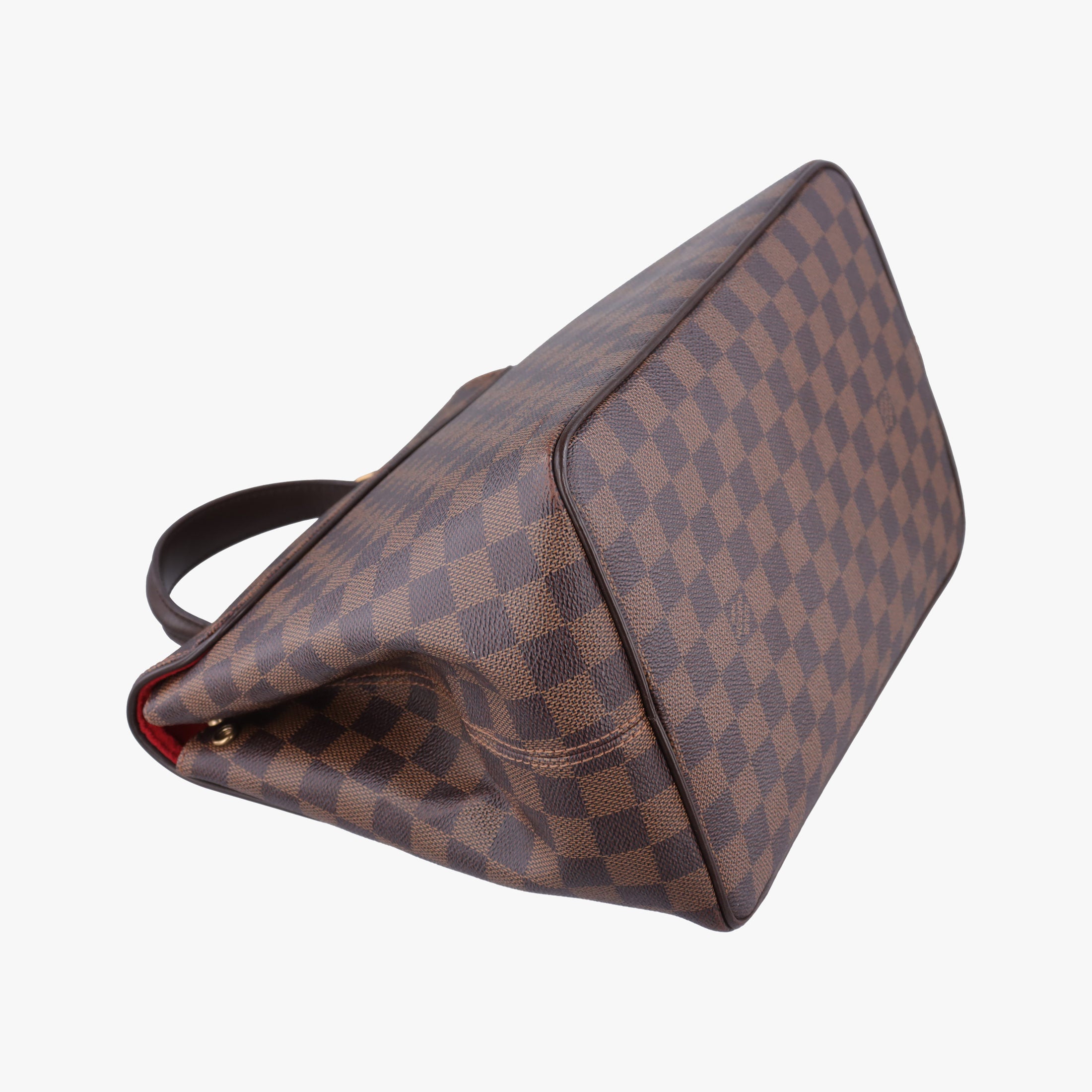 Pre-owned Louis Vuitton BERGAMO MM EBENE Damier Canvas N41168 shoulderbag | stylenewstar