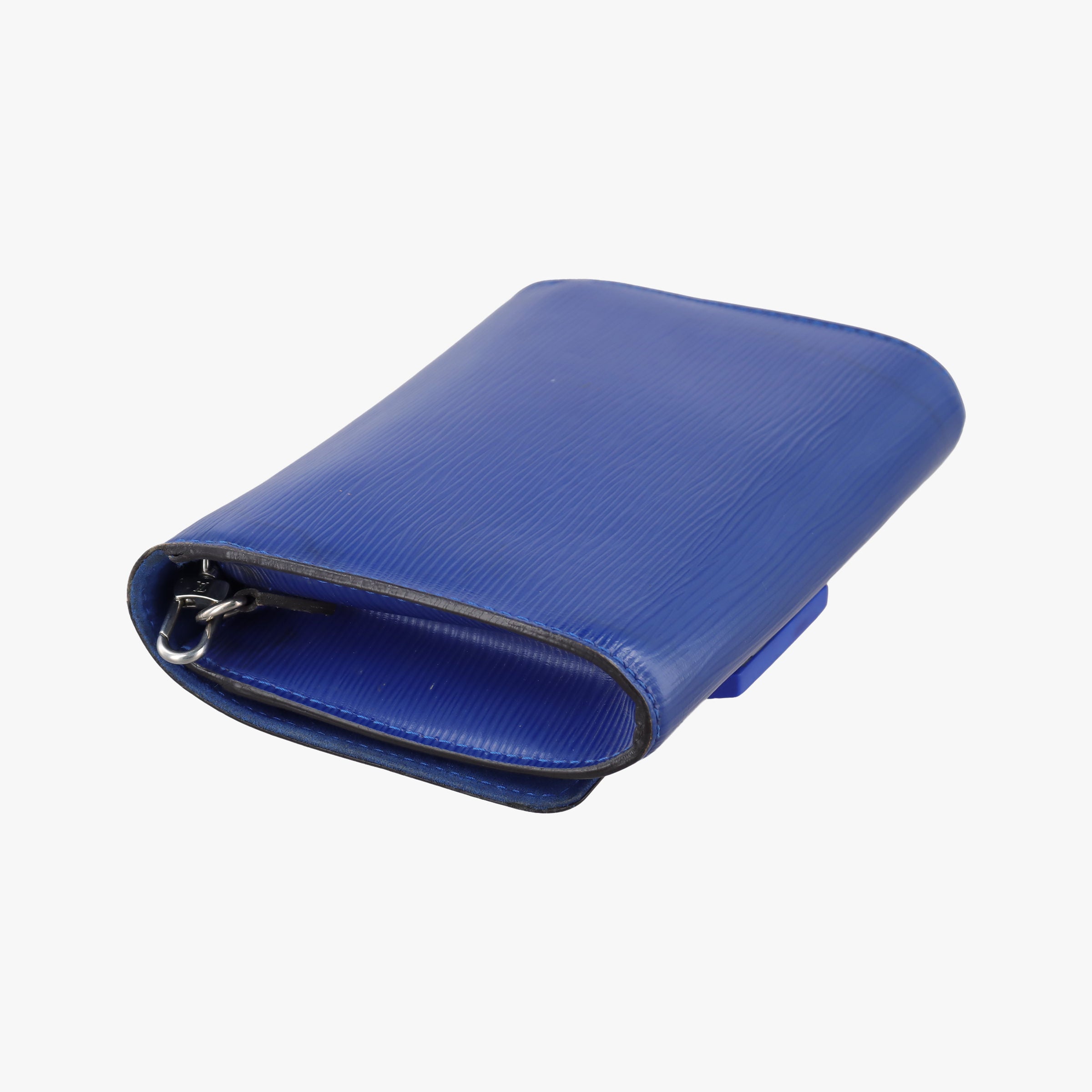 Pre-owned Louis Vuitton Pochette Louise PM blue epi  shoulderbag | stylenewstar