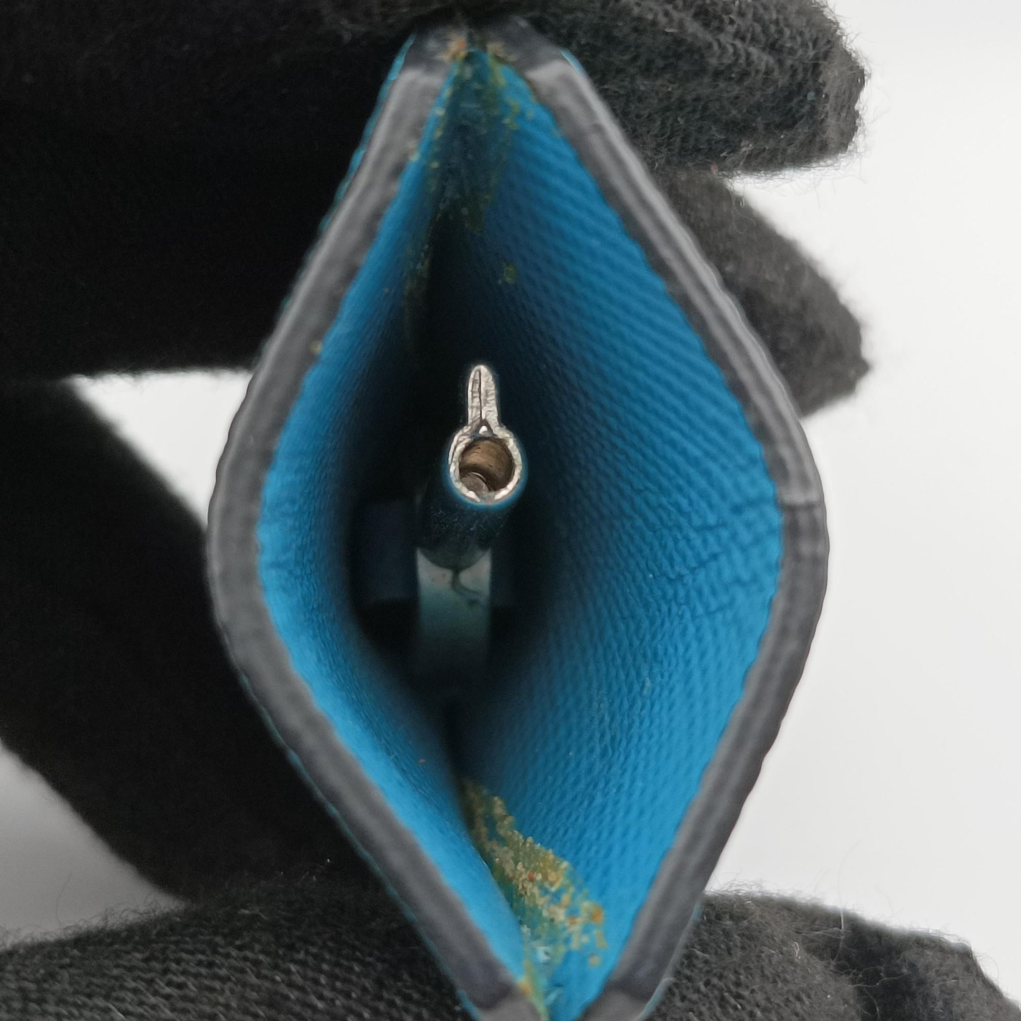 Secondhand Prada Sound Lock Blue SAFFIANO Leather BN2662 shoulderbag | stylenewstar