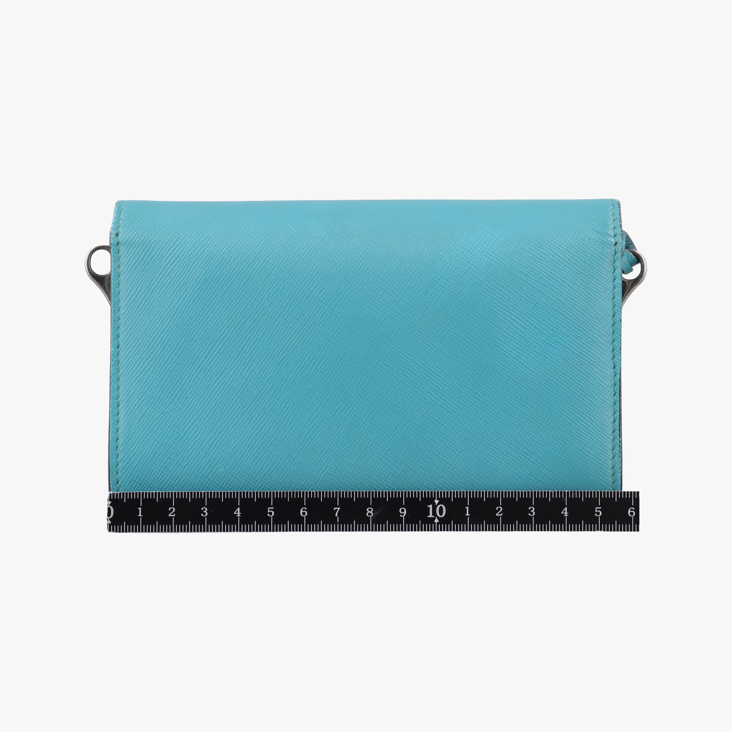 Secondhand Prada Sound Lock Blue SAFFIANO Leather BN2662 shoulderbag | stylenewstar