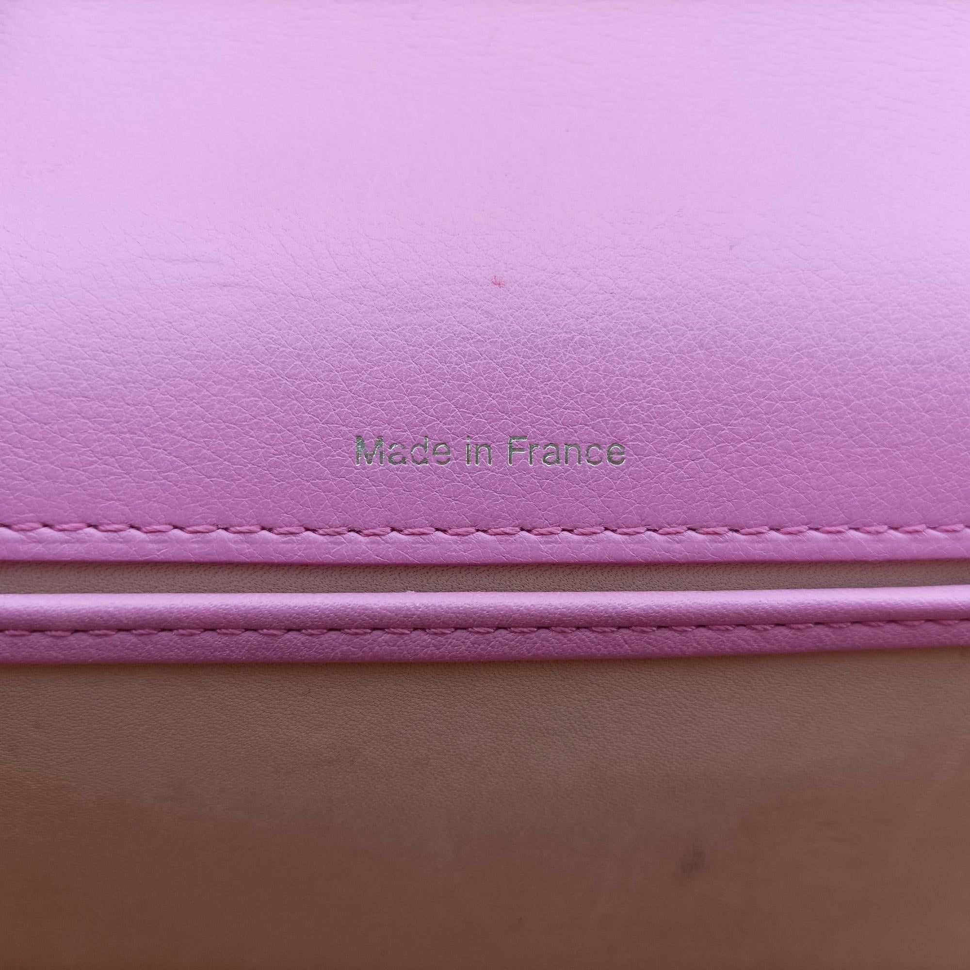 Secondhand Delvaux Madame Pink Leather×Sparkle Leather  shoulderbag | stylenewstar
