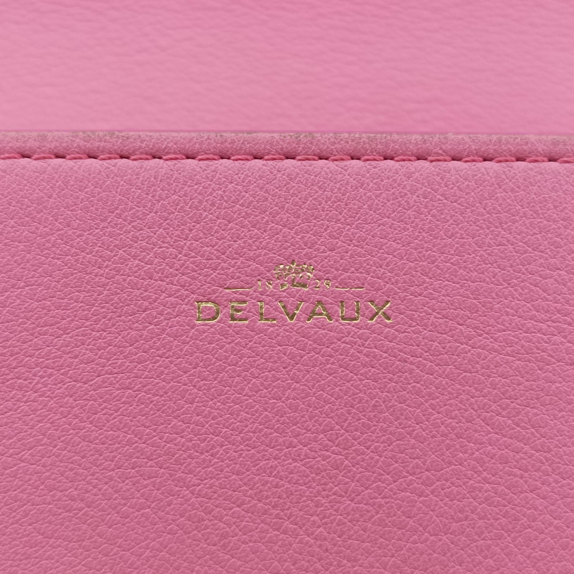Secondhand Delvaux Madame Pink Leather×Sparkle Leather  shoulderbag | stylenewstar