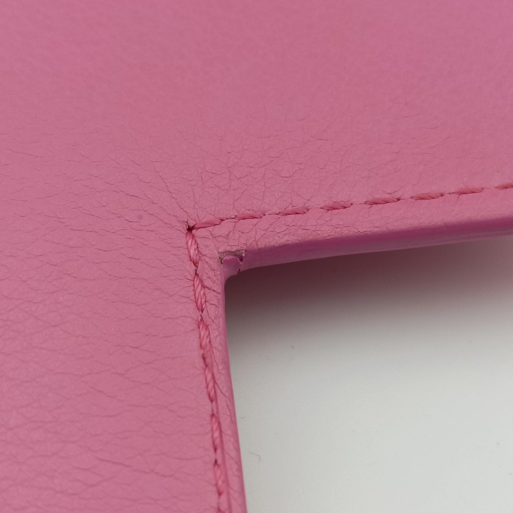 Secondhand Delvaux Madame Pink Leather×Sparkle Leather  shoulderbag | stylenewstar
